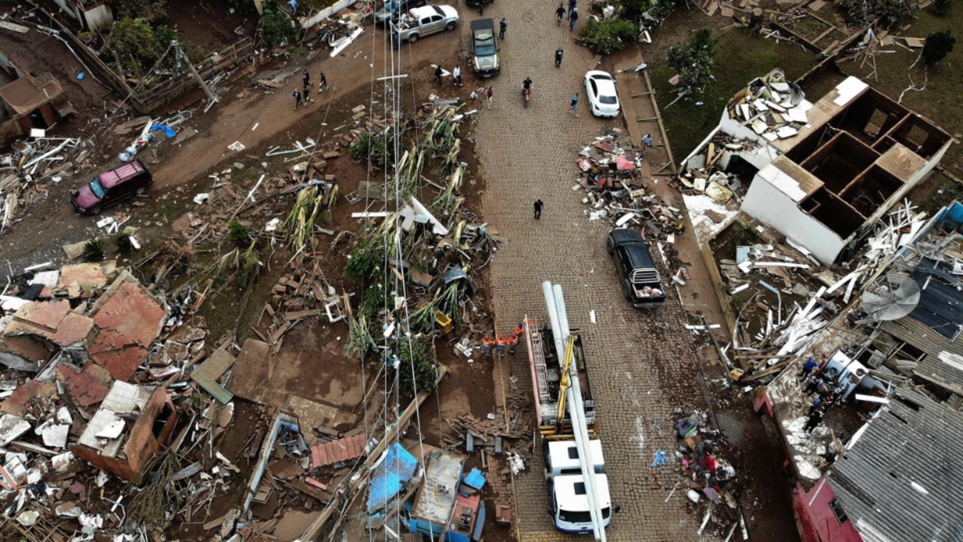 Ravagii în Brazilia după ciclon: Cel puțin 41 de morți și 46 oameni dați dispăruți – Orașe inundate, case distruse – VIDEO