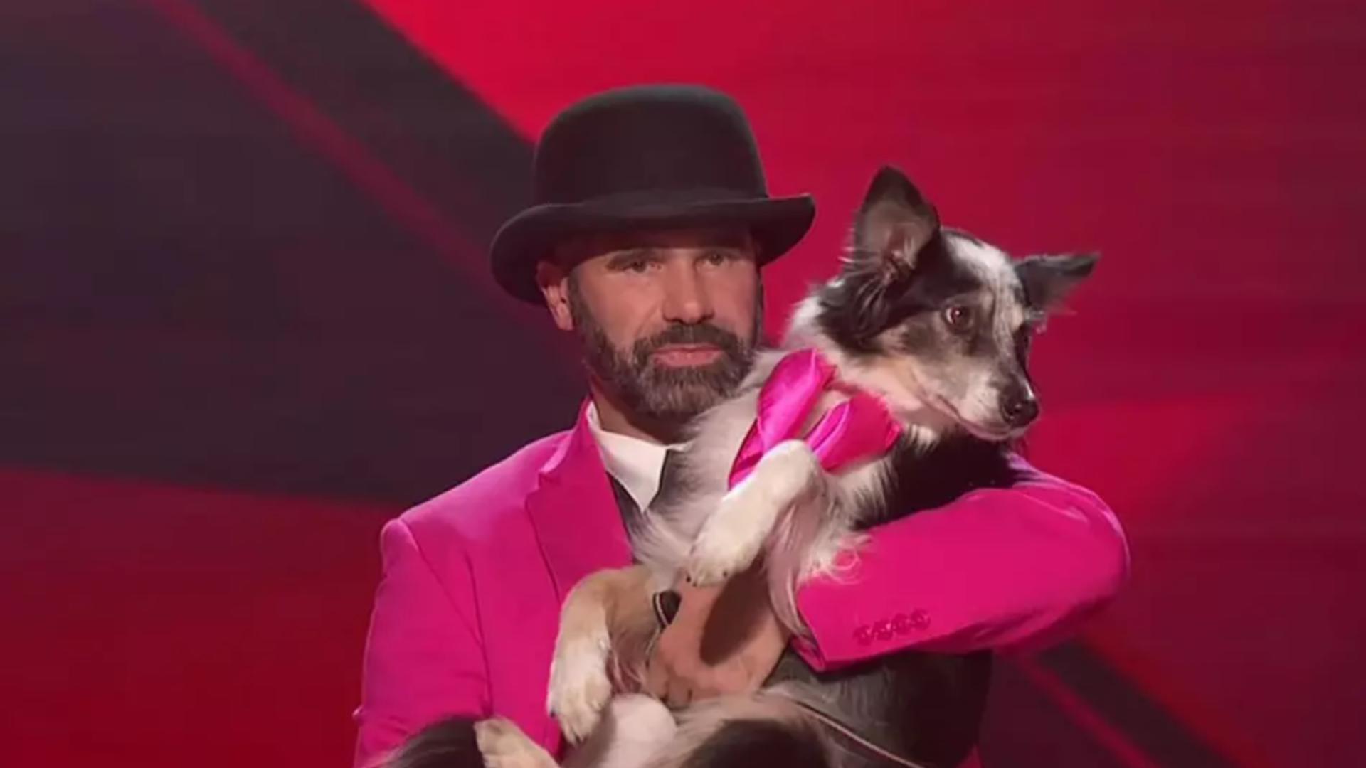 Românul Adrian Stoica şi câinele său, Hurricane, au câştigat America’s Got Talent. Sceneta care le-a adus 1 milion de euro!