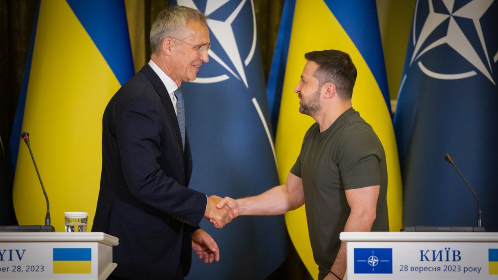 Vizită surpriză la Kiev a șefului NATO. Ce i-a spus Stoltenberg lui Zelenski – Rusia ar trebui să se teamă