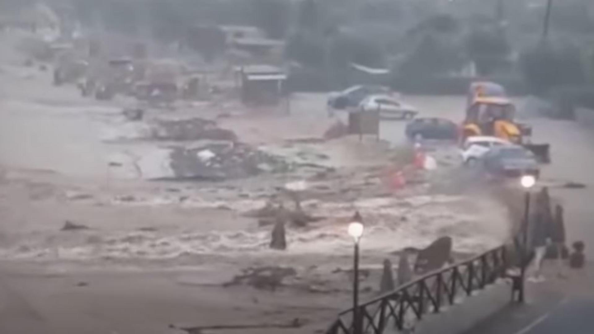Peste 200 de români sunt în zonele afectate de ciclonul „Daniel” din Grecia