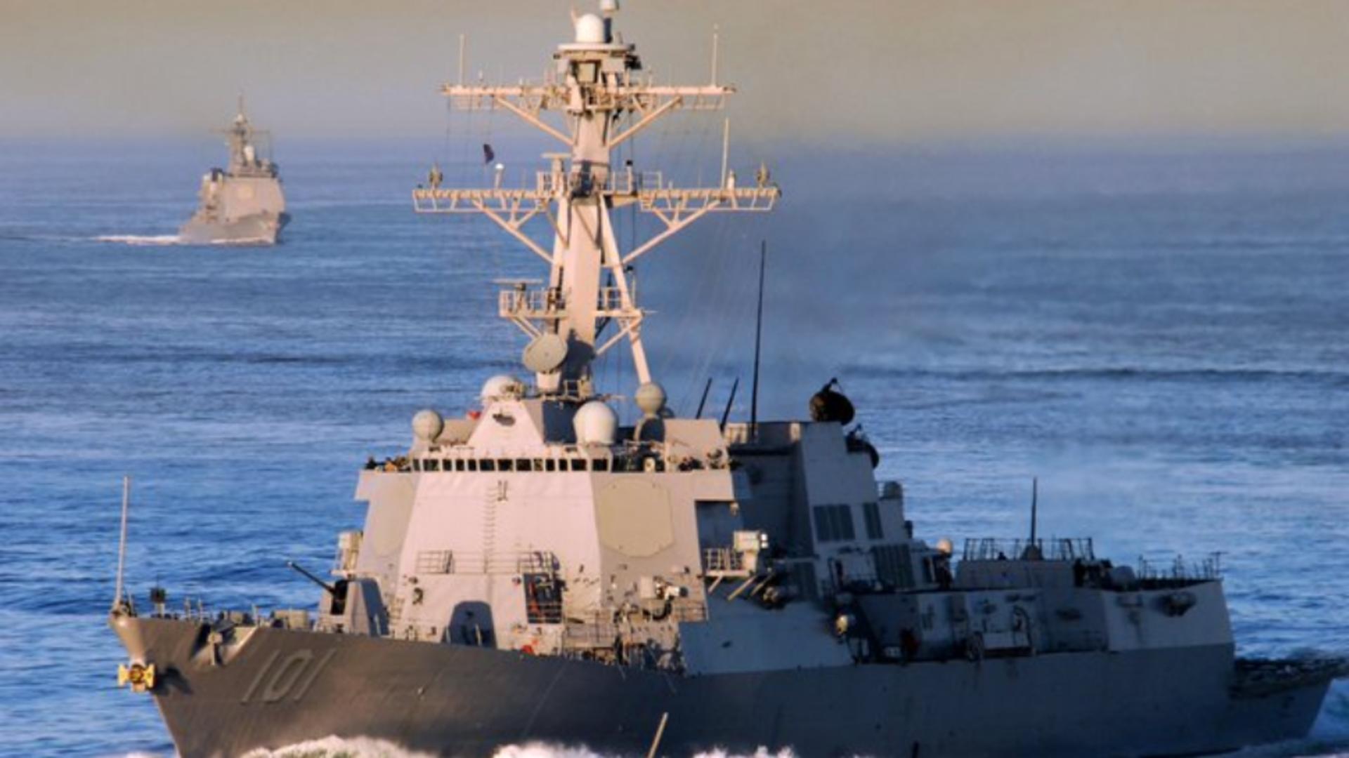 Război Israel-Gaza. O navă a SUA de lângă Yemen, ATACATĂ cu rachete