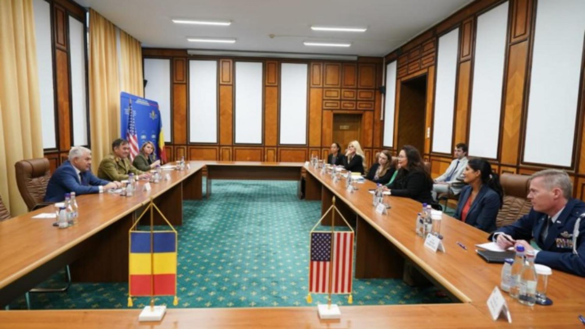 Angel Tîlvăr, ministrul Apărării: „Parteneriatul strategic cu SUA rămâne vital pentru securitatea noastră națională”