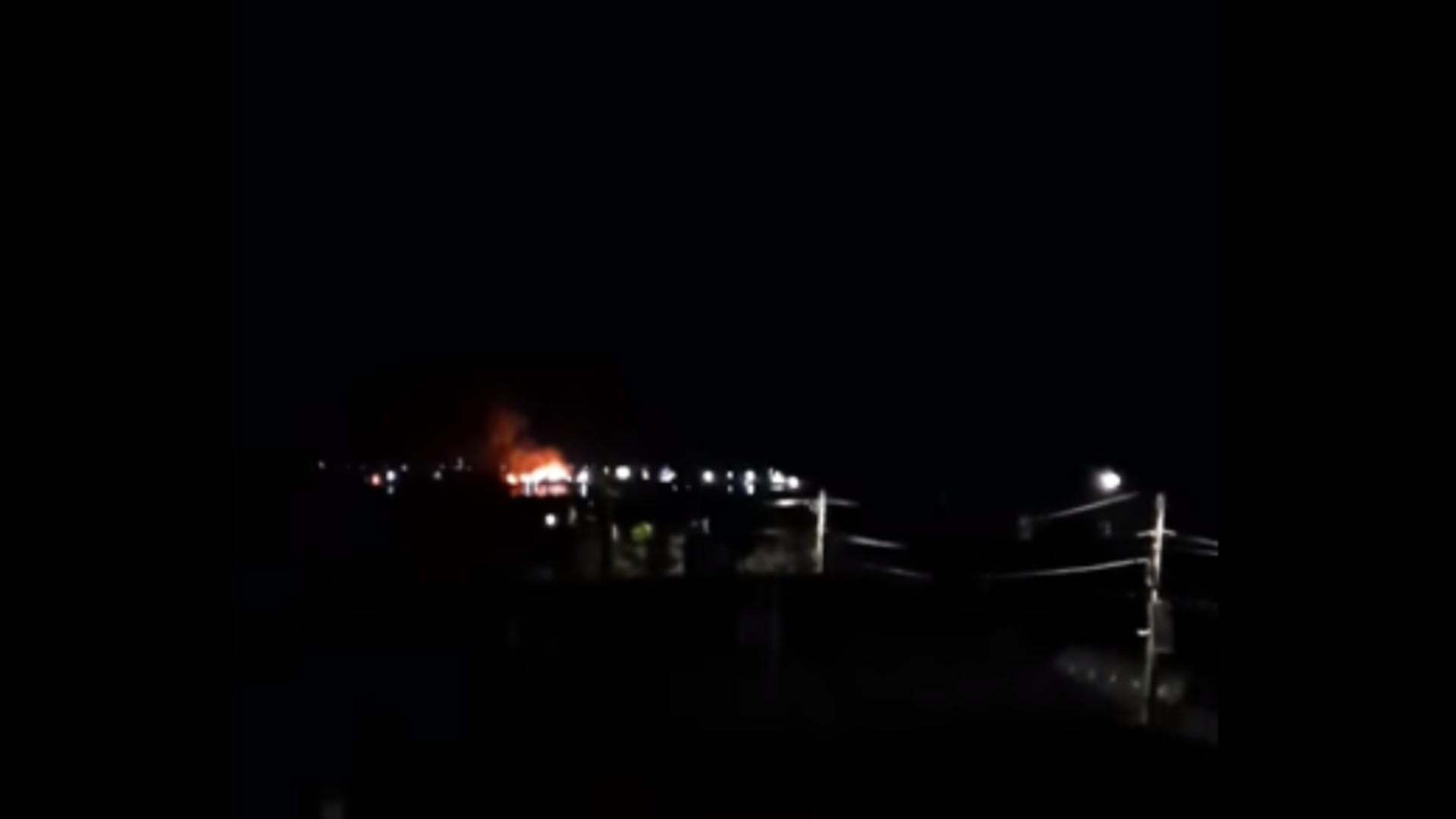 Bombardamente Orlovka, punctul de frontieră vecin cu Isaccea / Captură video