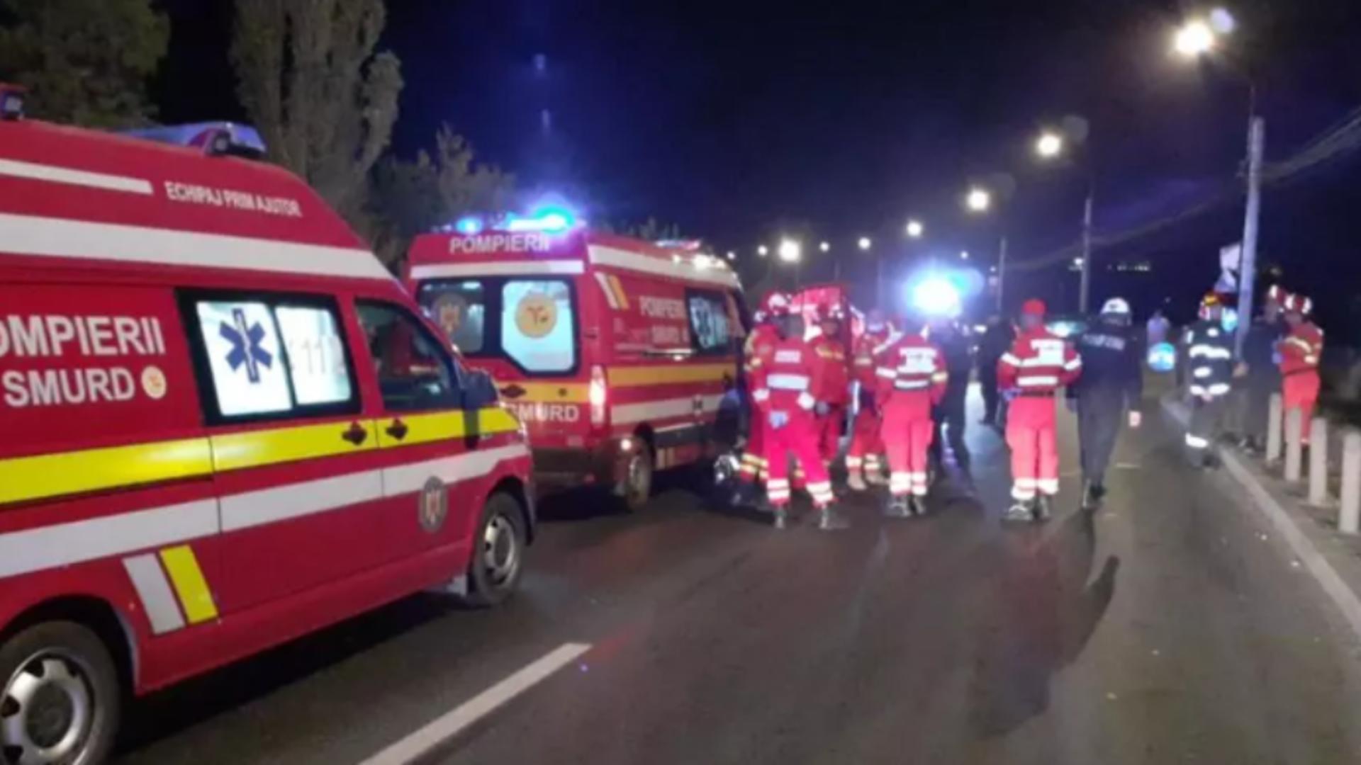 Șoferul care a provocat carambolul cu 16 mașini de pe DN1 era băut! 6 oameni au ajuns la spital