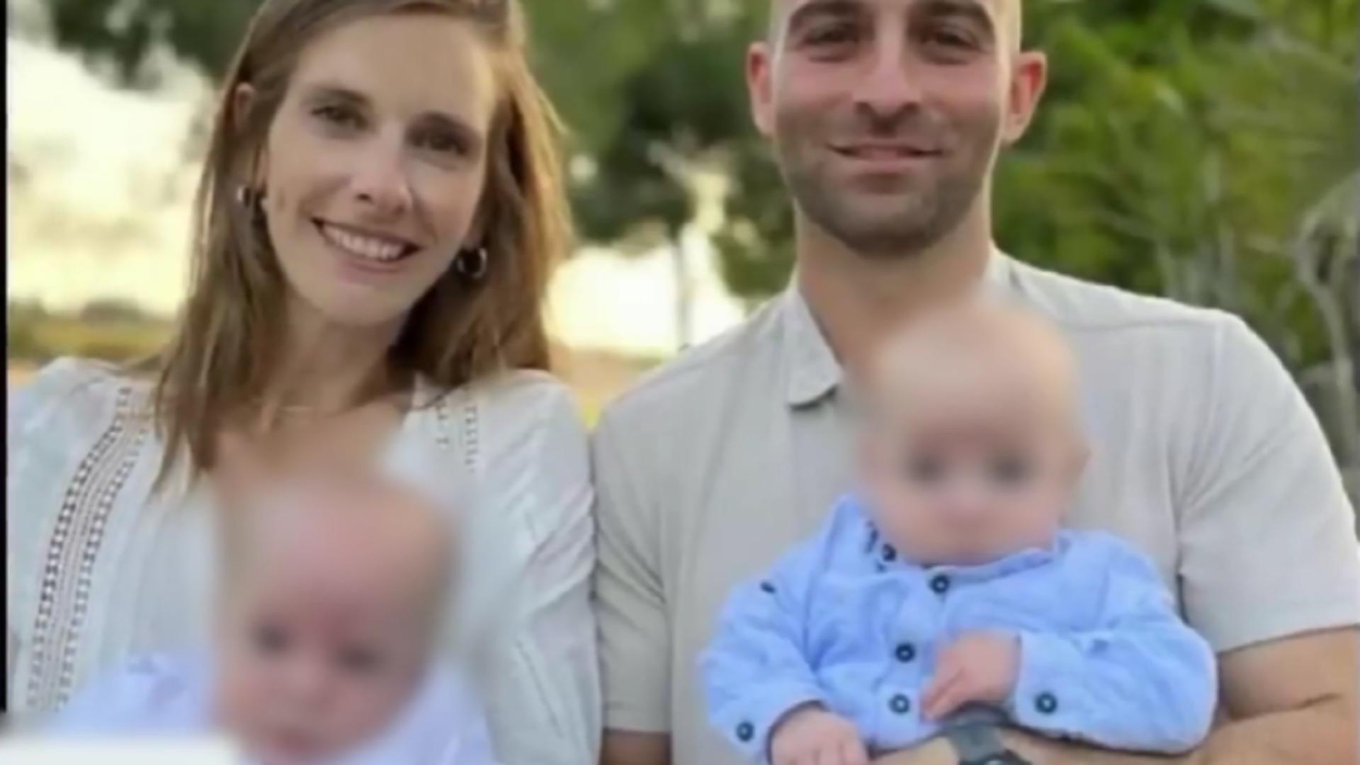 Povestea emoționantă a părinților din Israel care au murit în timp ce își protejau copiii/ Captură video 