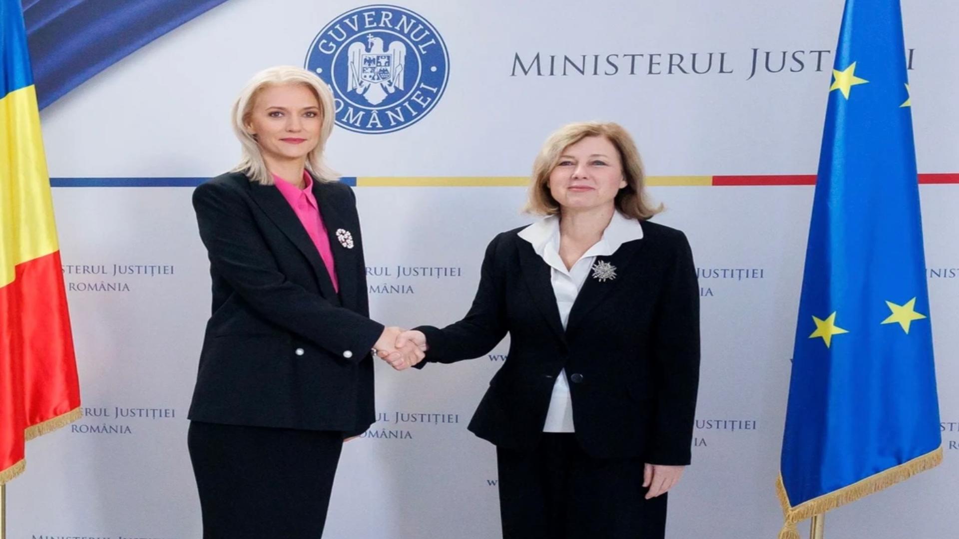 Vicepreședinta Comisiei Europene s-a întâlnit cu Alina Gorghiu