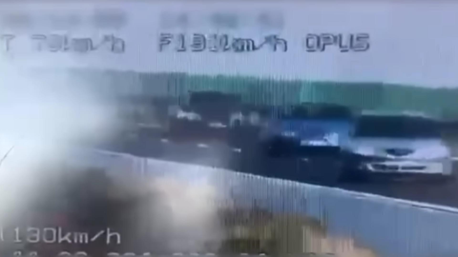 „Bizon” la volan, amendă usturătoare de 3.400 de lei pentru că forța alt șofer să accelereze