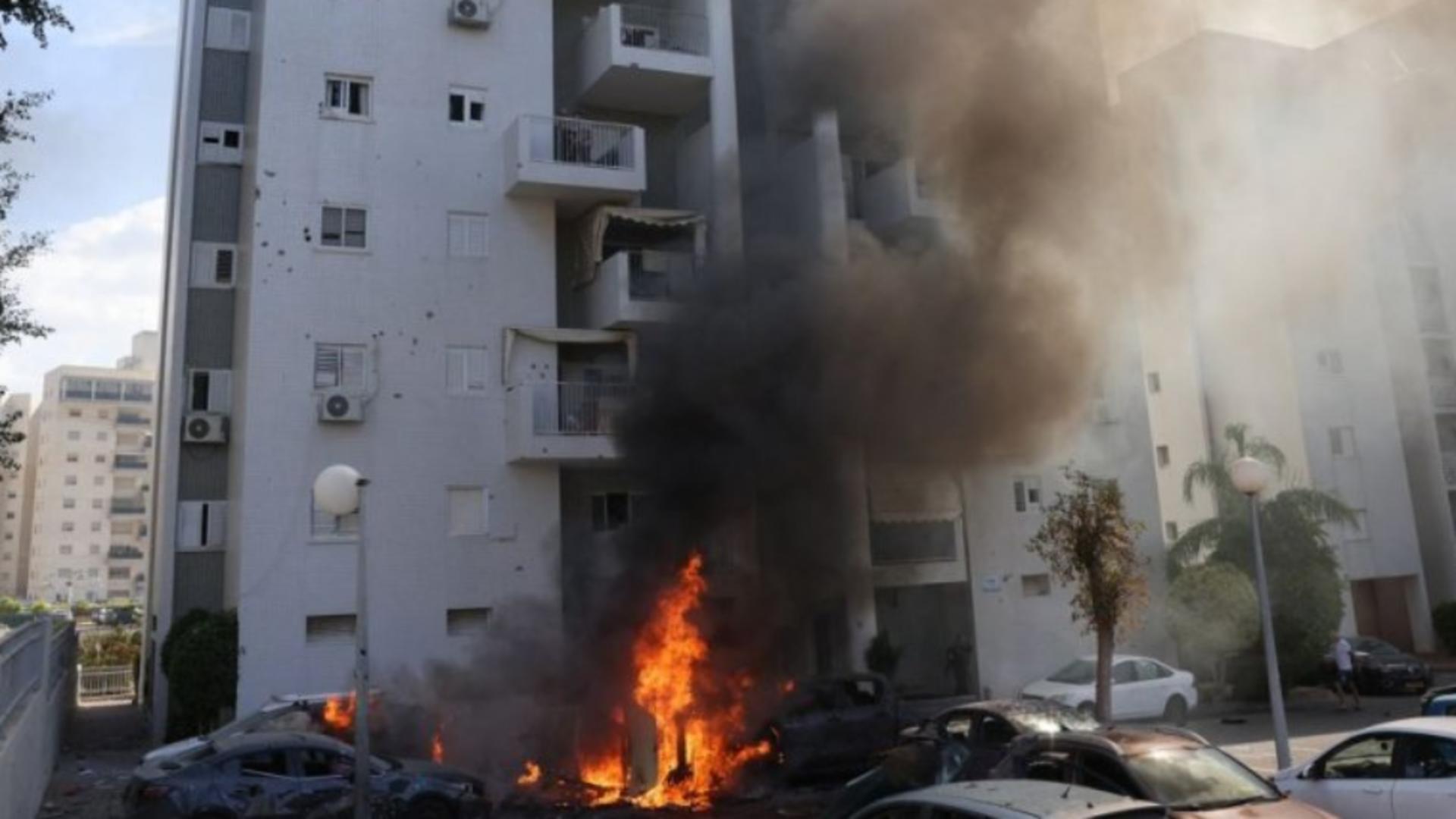 Război în Israel – Ziua 3 – Atac masiv asupra în sudul Israelului – Rachete lansate din Gaza