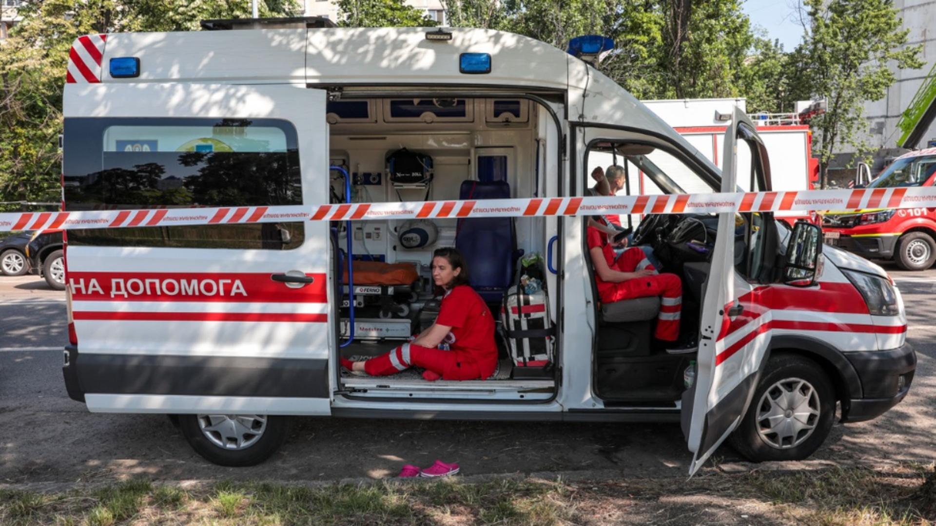 Ambulanță Kiev/ Profimedia