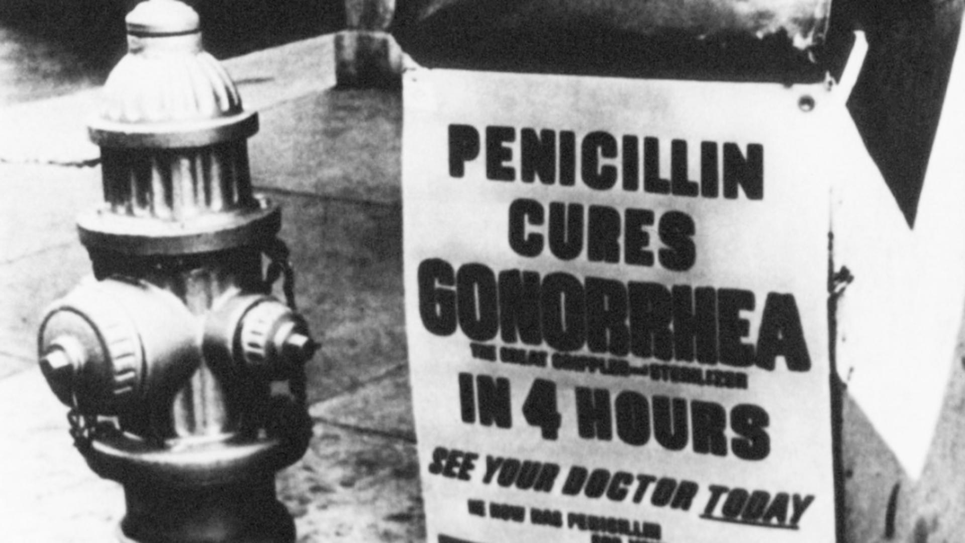 Reclamă americană la penicilină, din anii 1940 (Profimedia)
