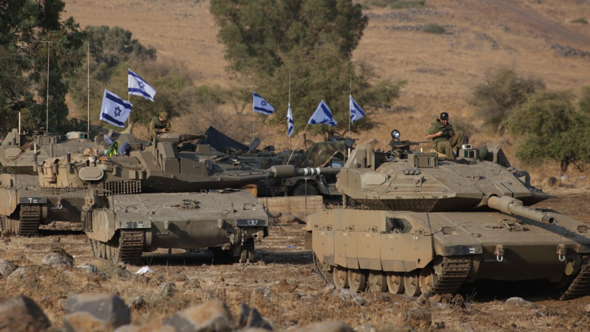 Clipe decisive pentru conflictul din Israel. Tir de rachete asupra Fâșiei Gaza/ Foto: Profimedia