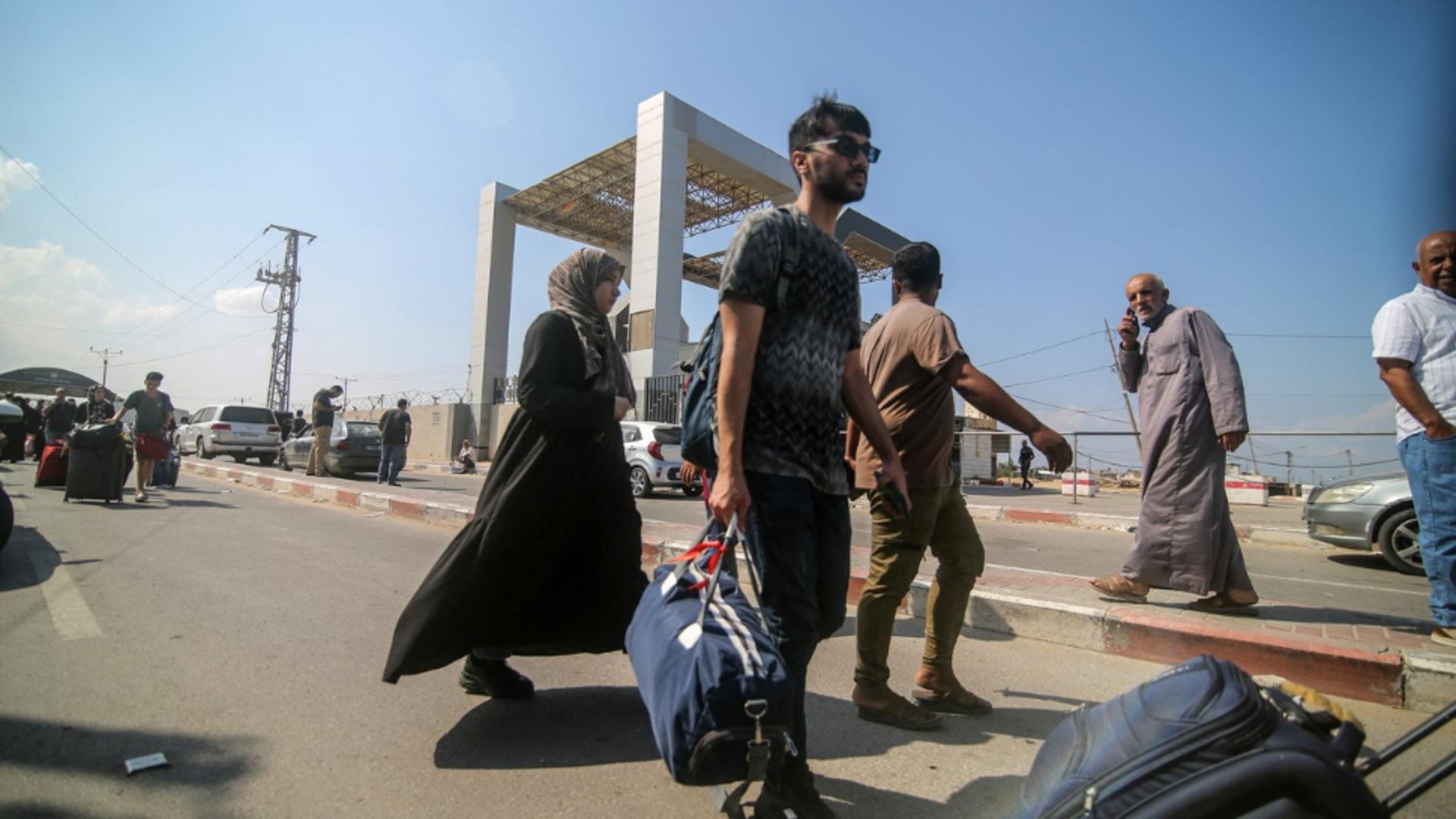 Punctul de trecere a frontierei Rafah (Profimedia)