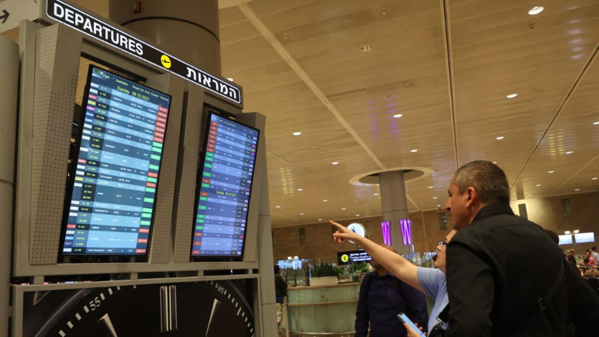 Război Israel. Ce companii aeriene și-au anulat cursele și care încă operează zboruri la Tel Aviv