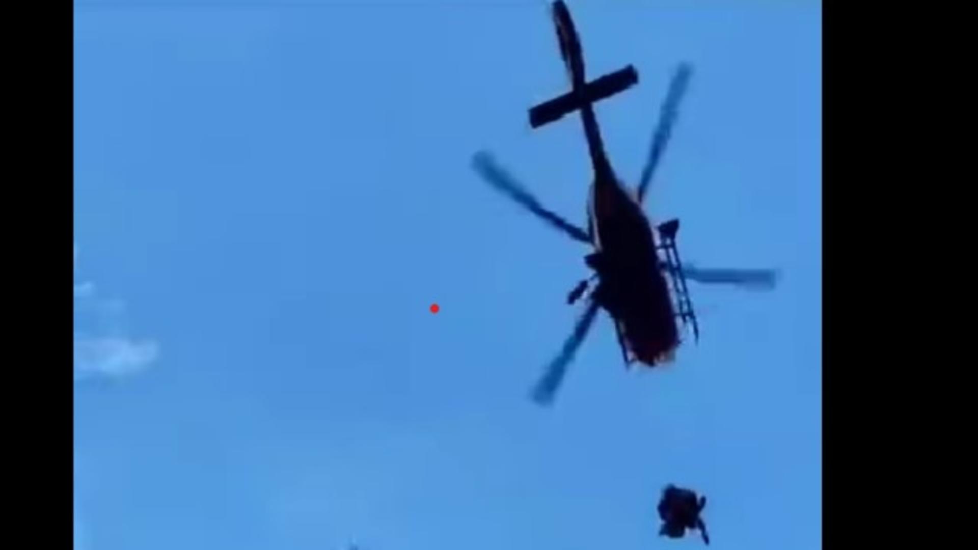 Turistă din Portugalia, grav rănită în Munţii Bucegi. A fost dusă la spital cu elicopterul SMURD VIDEO
