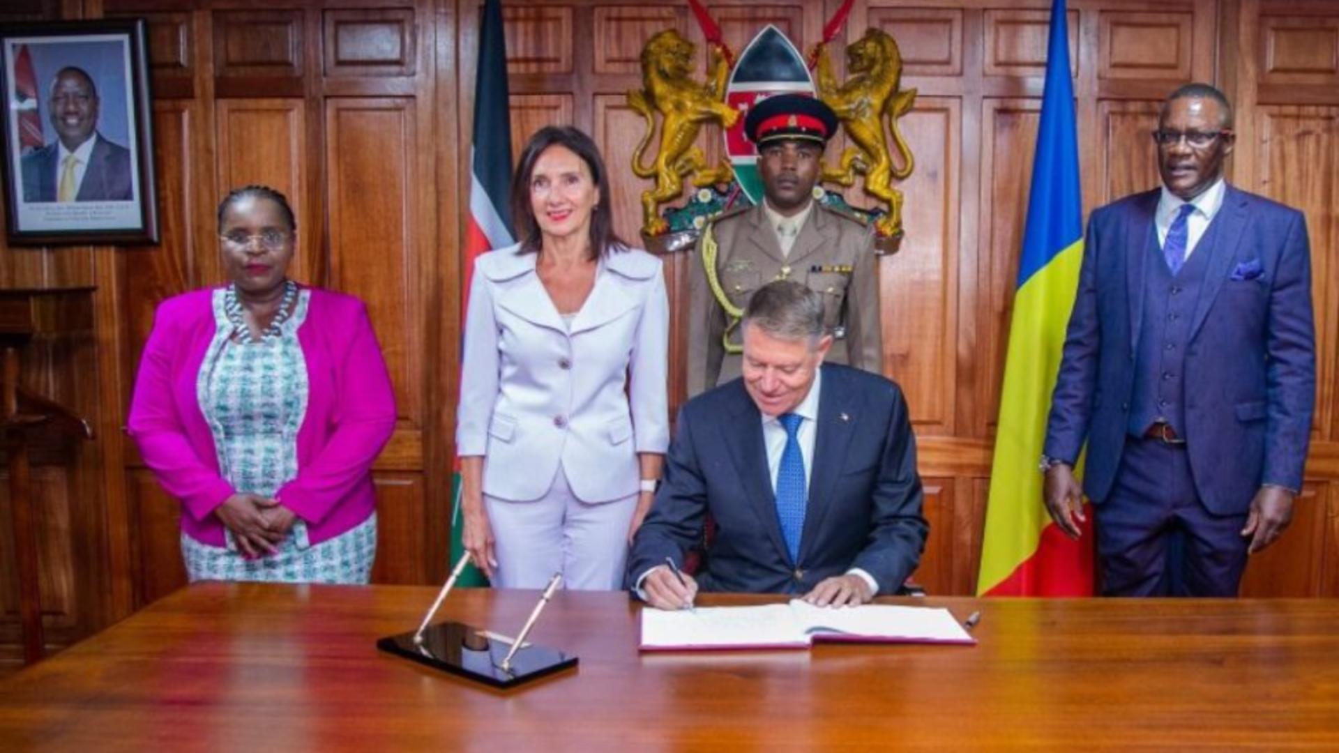 Ce i-a spus președintele României omologului său din Kenya de l-a făcut să râdă în hohote
