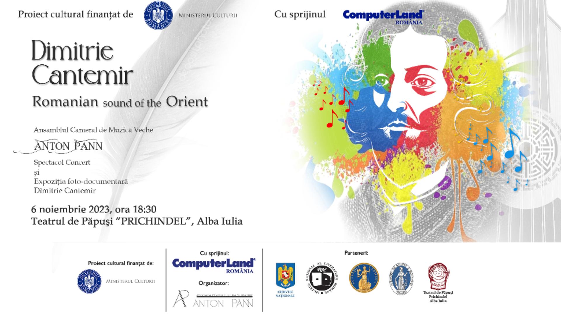 Proiectul „DIMITRIE CANTEMIR - Romanian sound of the Orient” în Alba Iulia