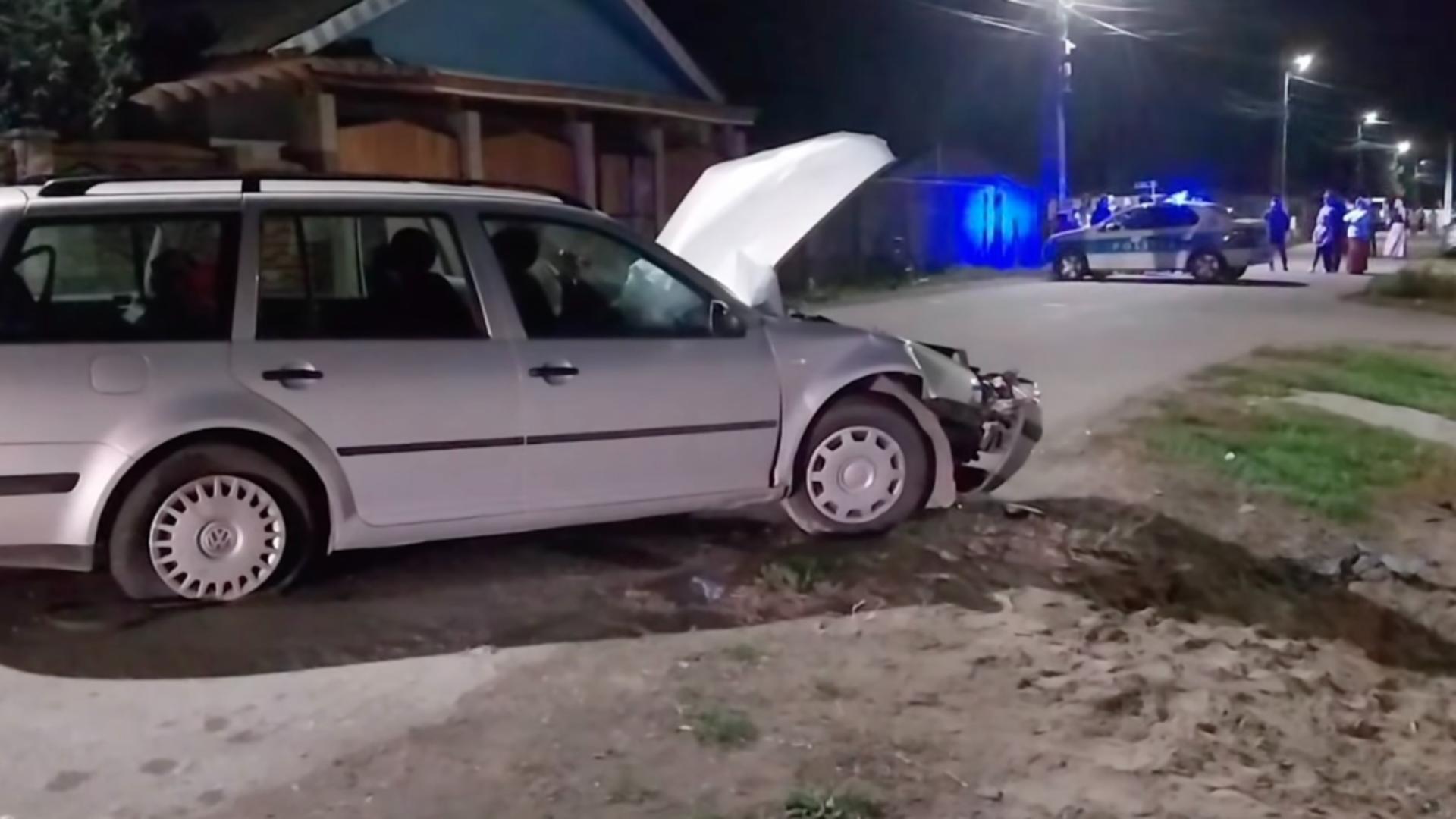Accident cu 5 victime, între care un bebeluș, în Neamț, după ce șoferul a pierdut controlul mașinii – VIDEO