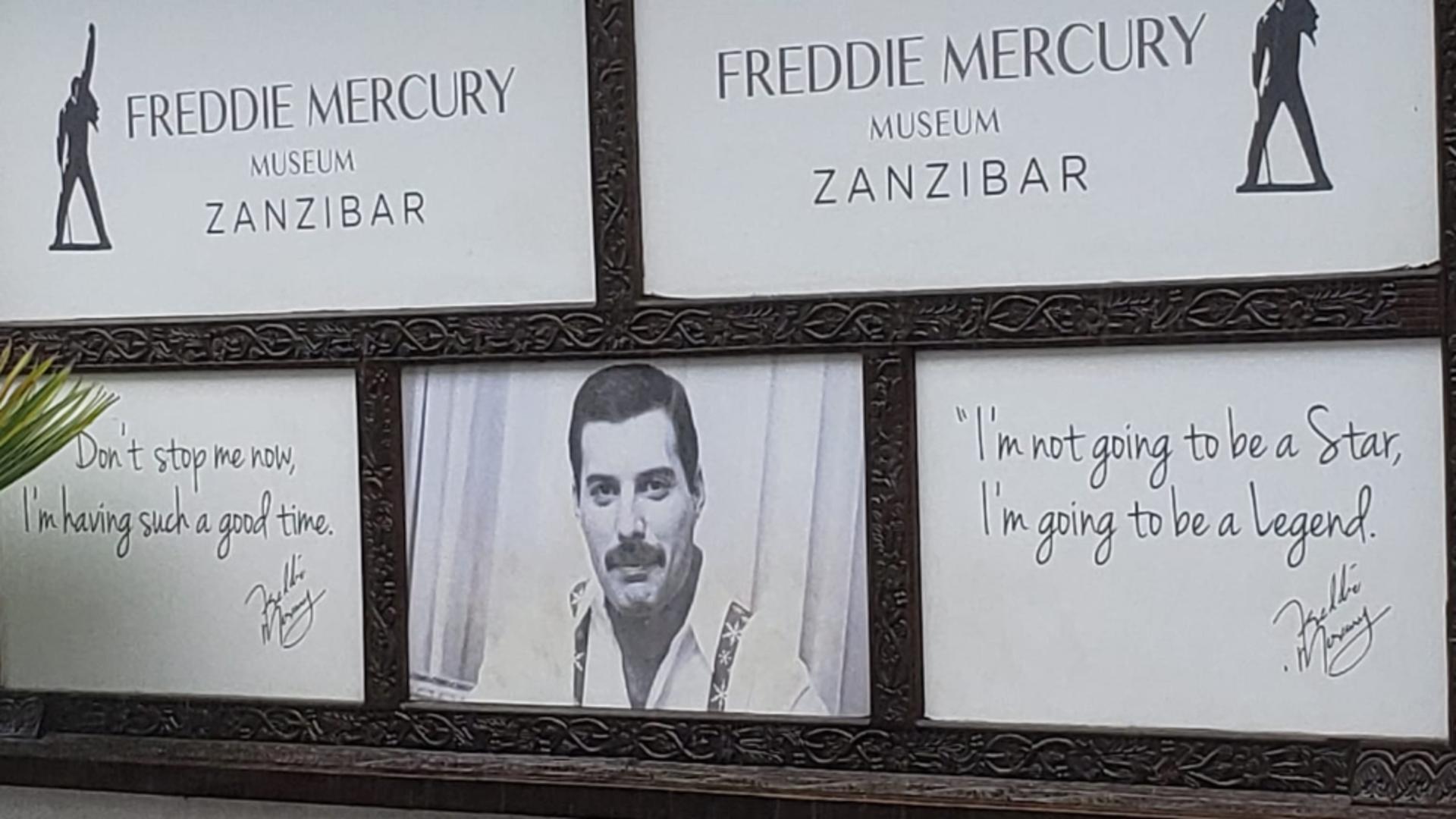 Klaus Iohhanis în Zanzibar, vizită la casa memorială a lui Freddy Mercury. Turneul african continuă