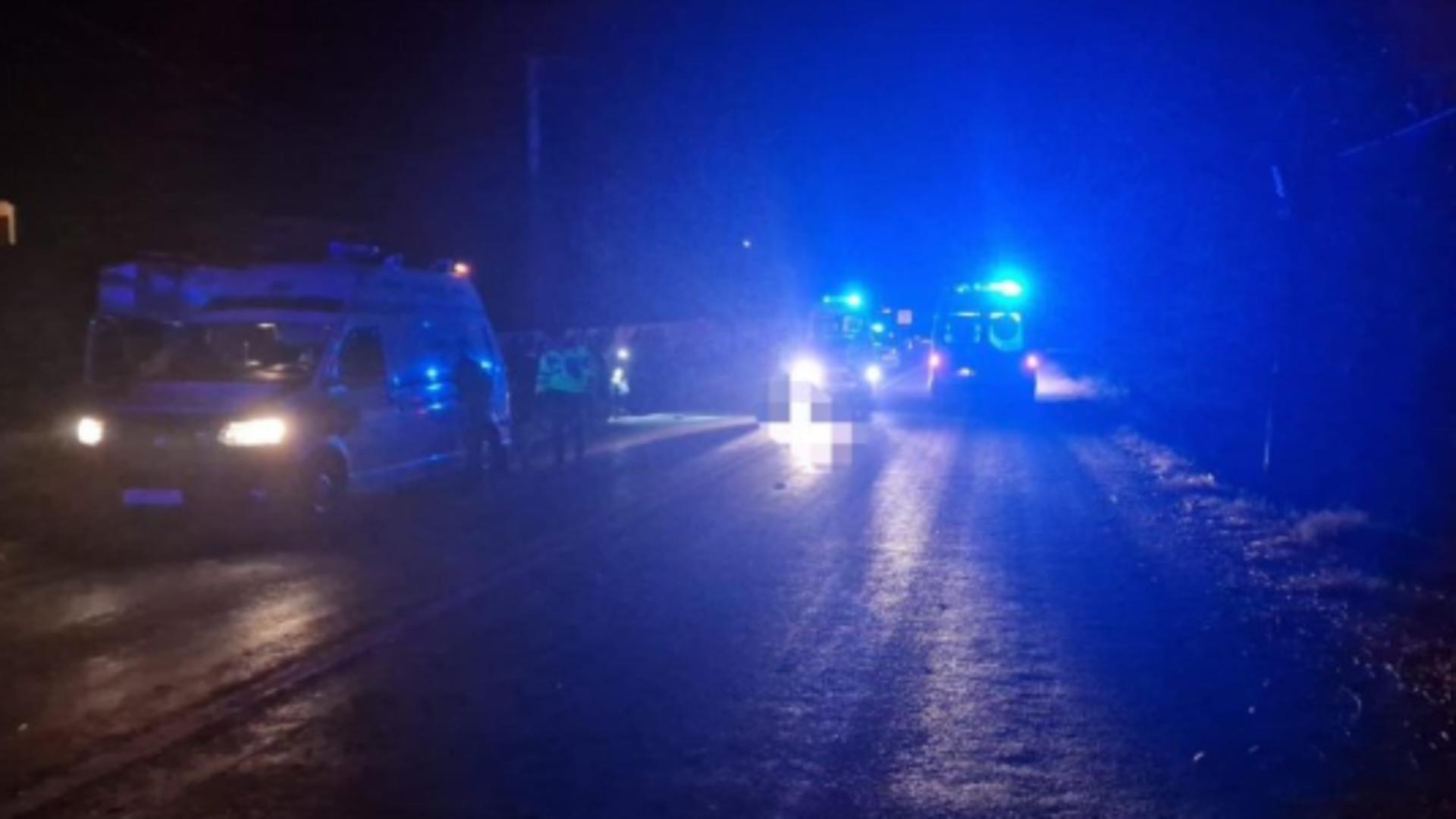 Accident mortal la Vidra, județul Vrancea: Bărbat de 68 de ani, ucis de o ambulanță pe DN2 – Trafic oprit