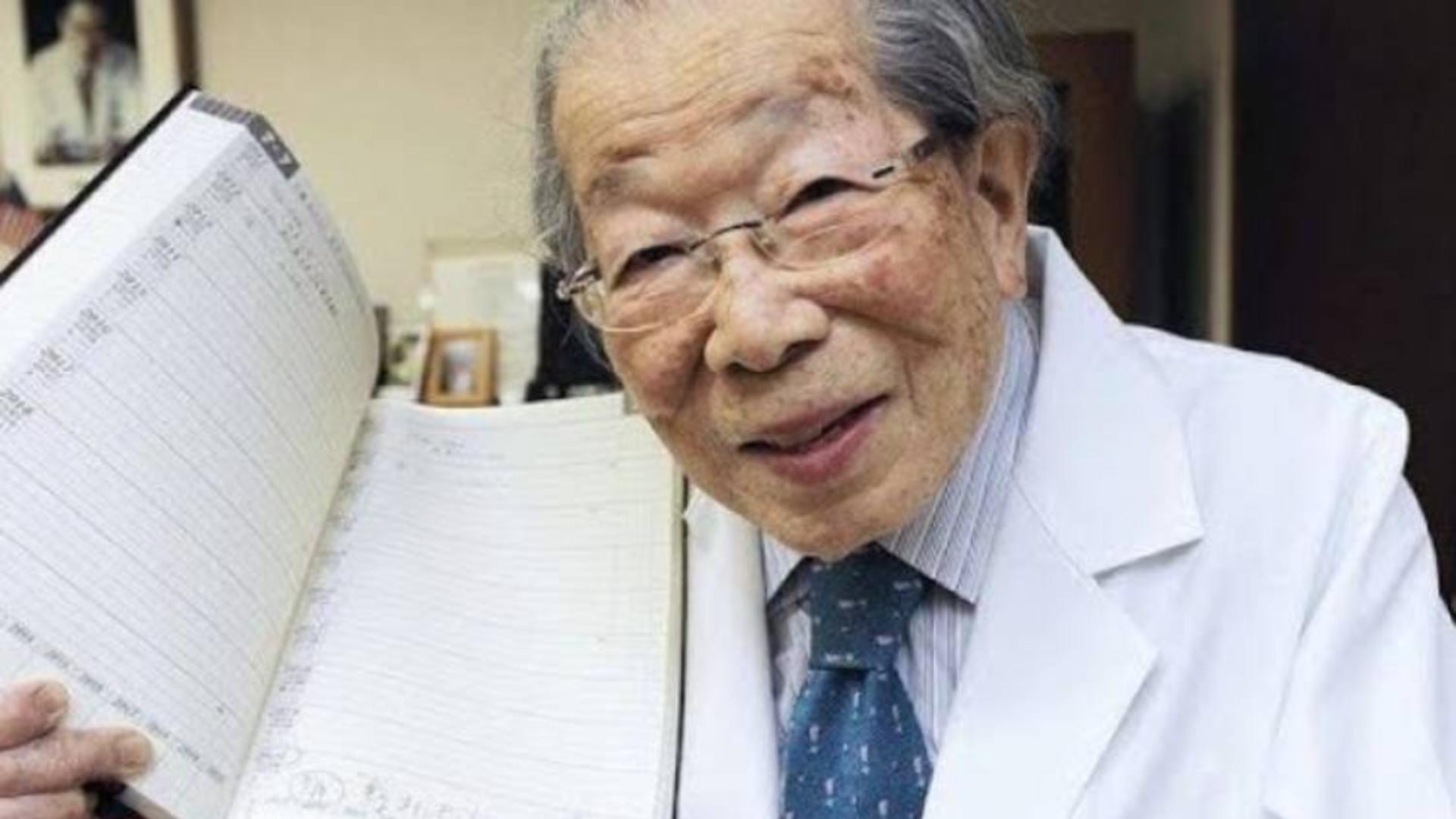 Medicul japonez Shigeaki Hinohara a trăit până la venerabila vârstă de 105 ani