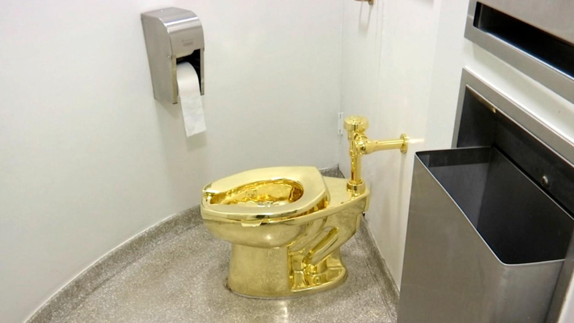 4 bărbați, inculpați după ce au furat o toaletă de aur în valoare de 5,5 milioane de dolari dintr-un palat din Anglia