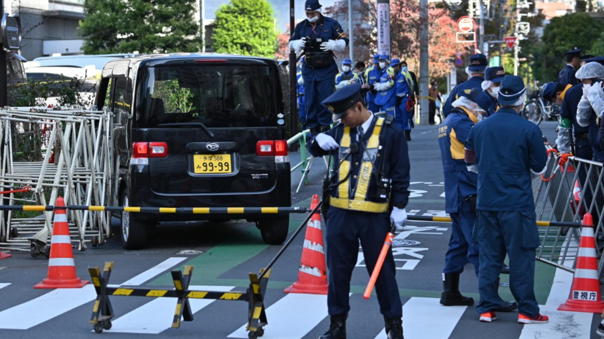 Incident grav în apropierea ambasadei Israelului la Tokyo. Un polițist a fost rănit iar un bărbat a fost arestat