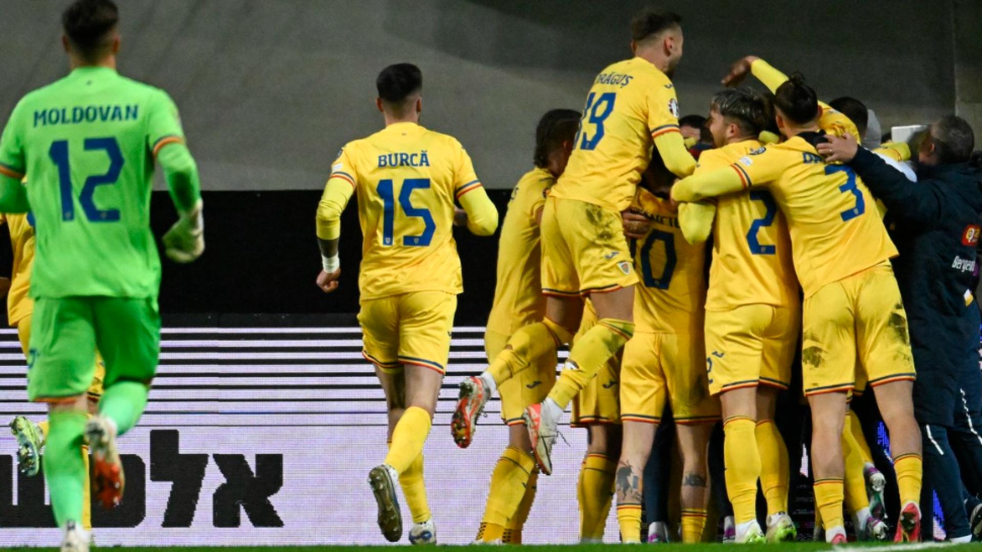 România s-a calificat la Euro 2024! Naționala a învins Israelul cu 2-1