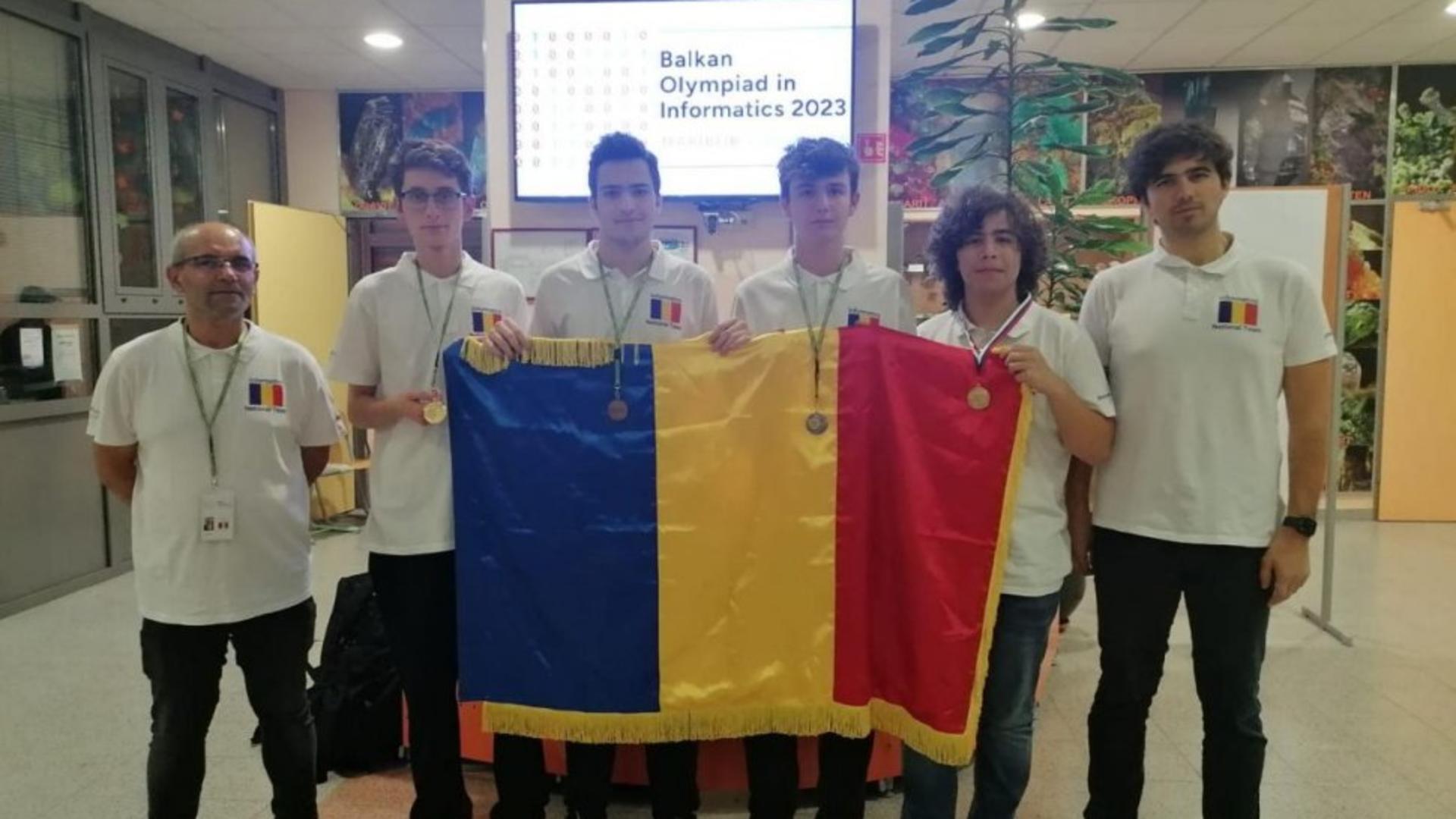 Elevii români au obținut locul I la Olimpiada Balcanică de Informatică: ”Echipa națională a dominat categoric competiția”