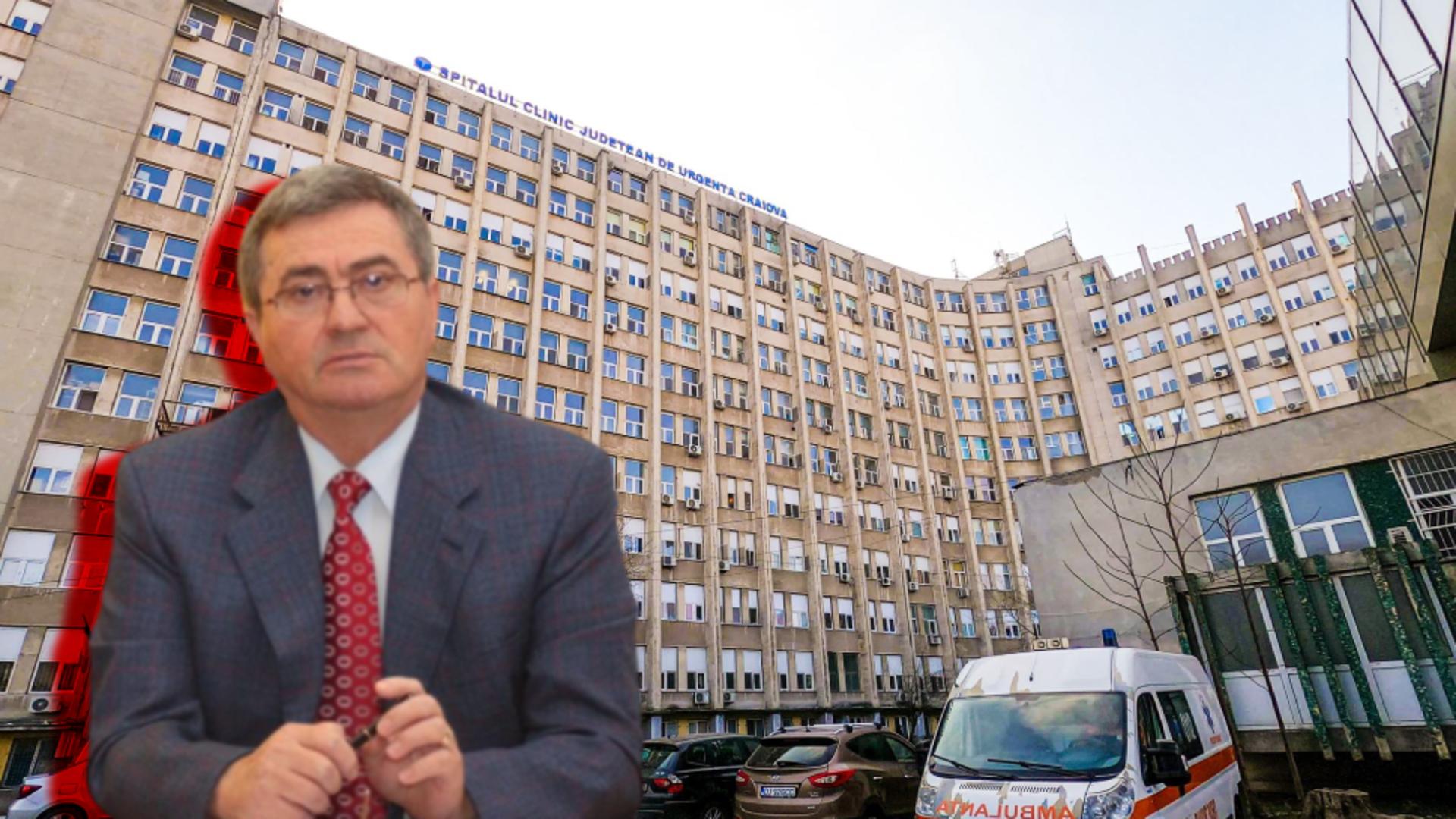 Scandal la SCJU Craiova: Profesorul Tudorel Ciurea, acuzat de trafic de influență și presiuni asupra medicilor