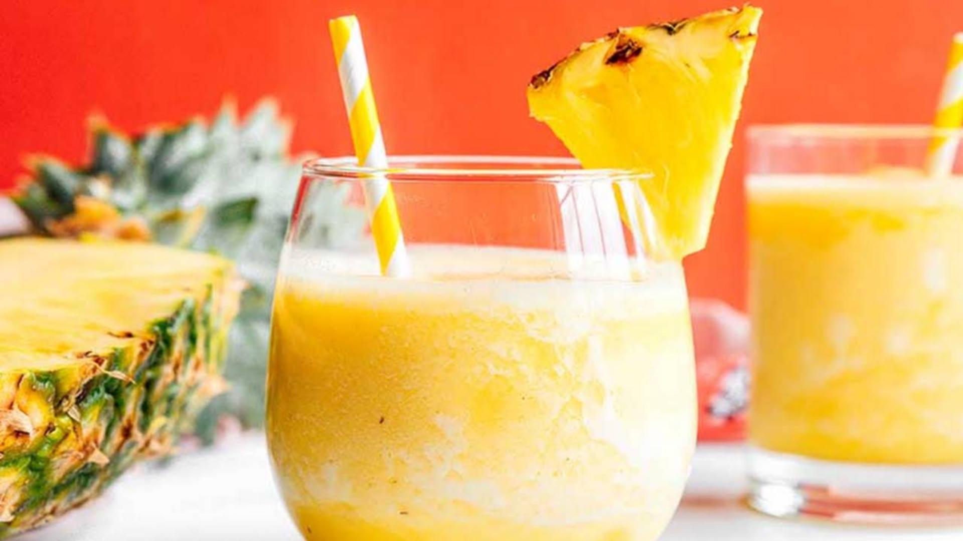 Smoothie cu ananas pentru slăbit - E bine să folosești încă 3 fructe pentru o băutură perfectă