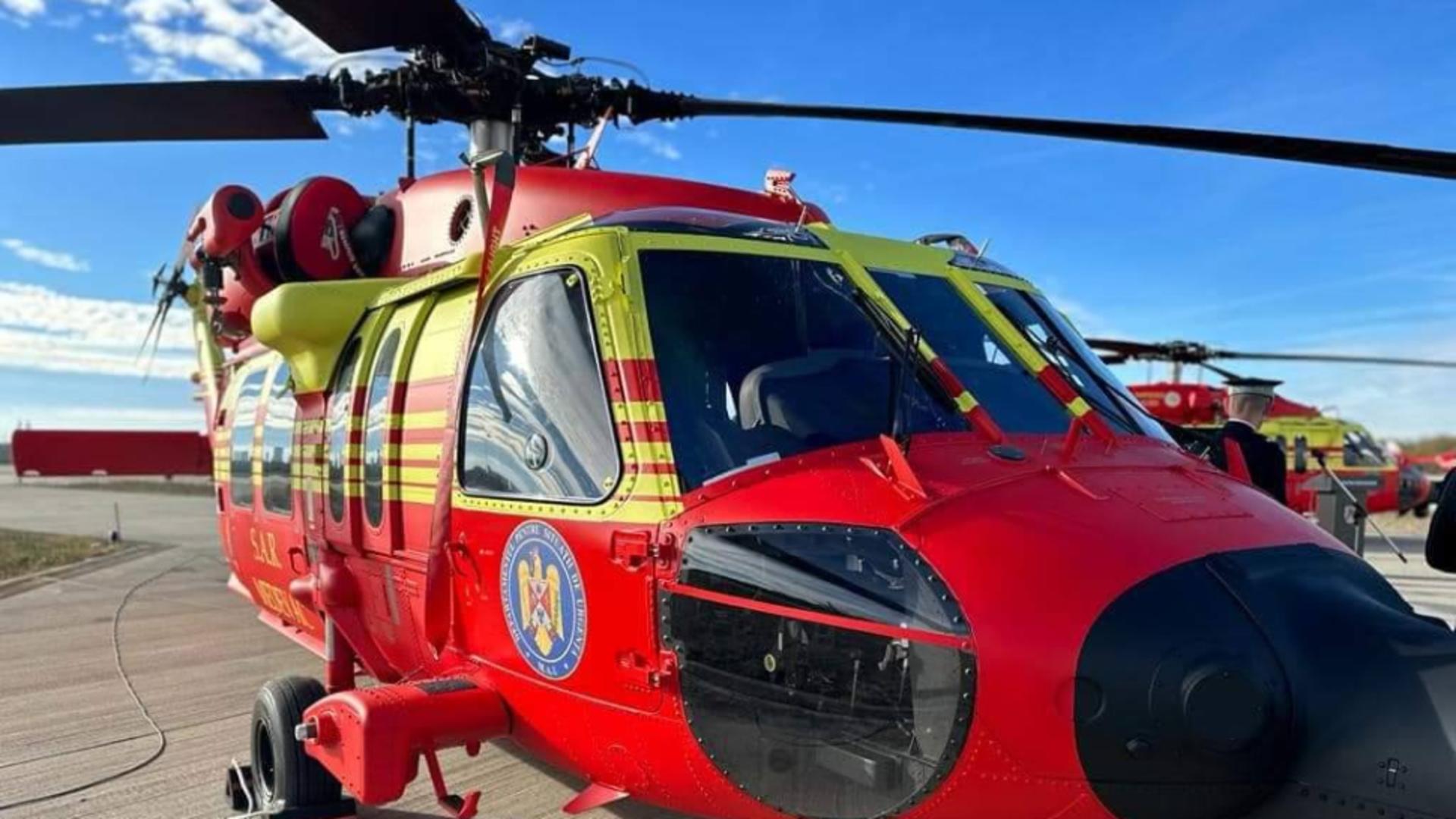 Al cincilea elicopter Black Hawk pentru intervenții în situații de urgență a ajuns în România - Anunțul DSU
