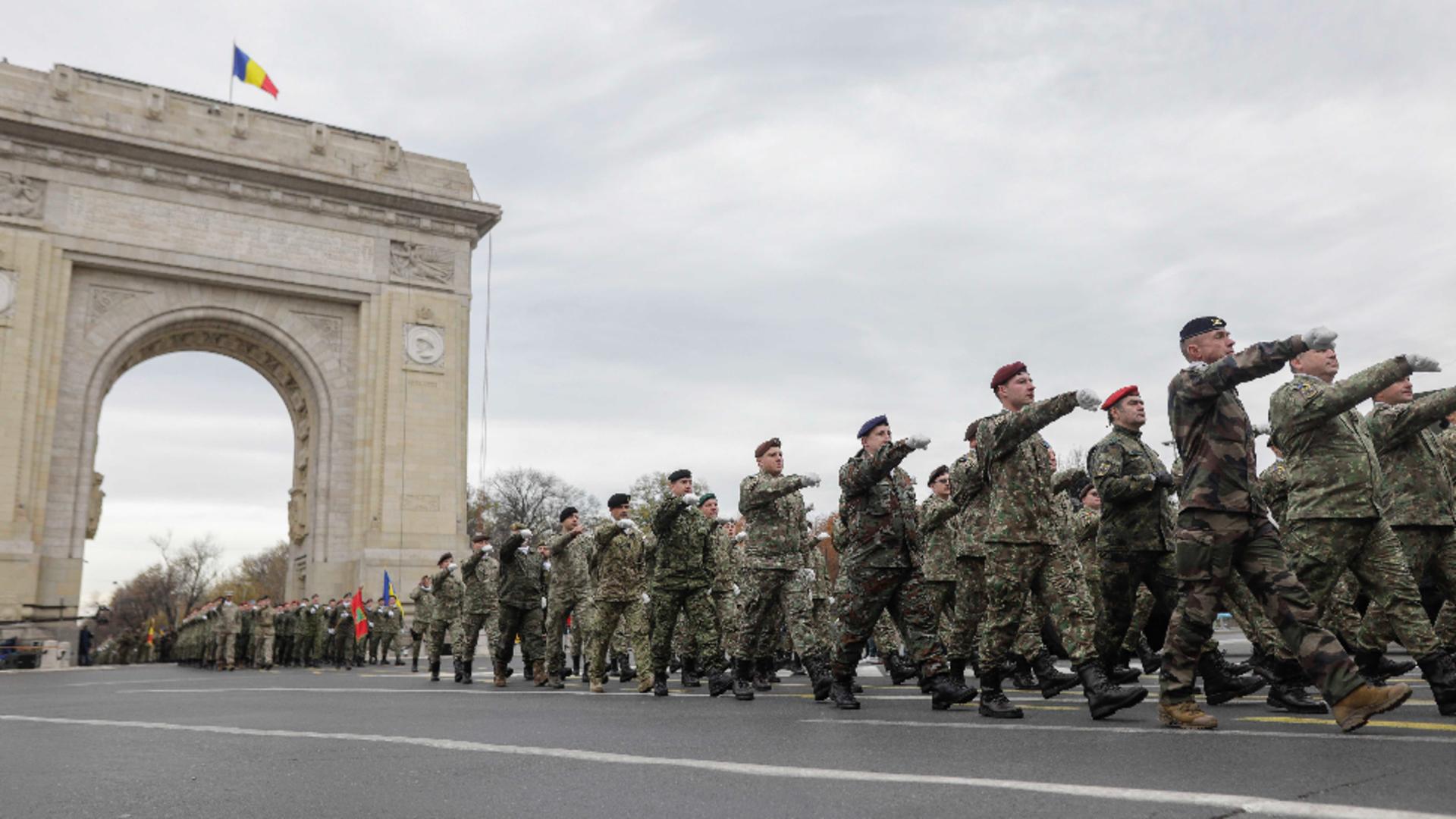 Parada militara Arcul de Triumf / FOTO INQUAM (George Călin)