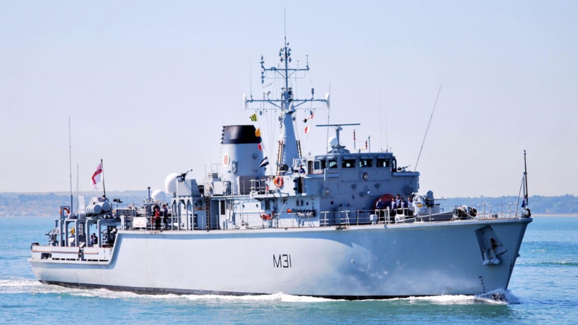 Două nave britanice curăță Marea Neagră de minele rusești - Anglia a anunțat transferul către Marina Ucrainei