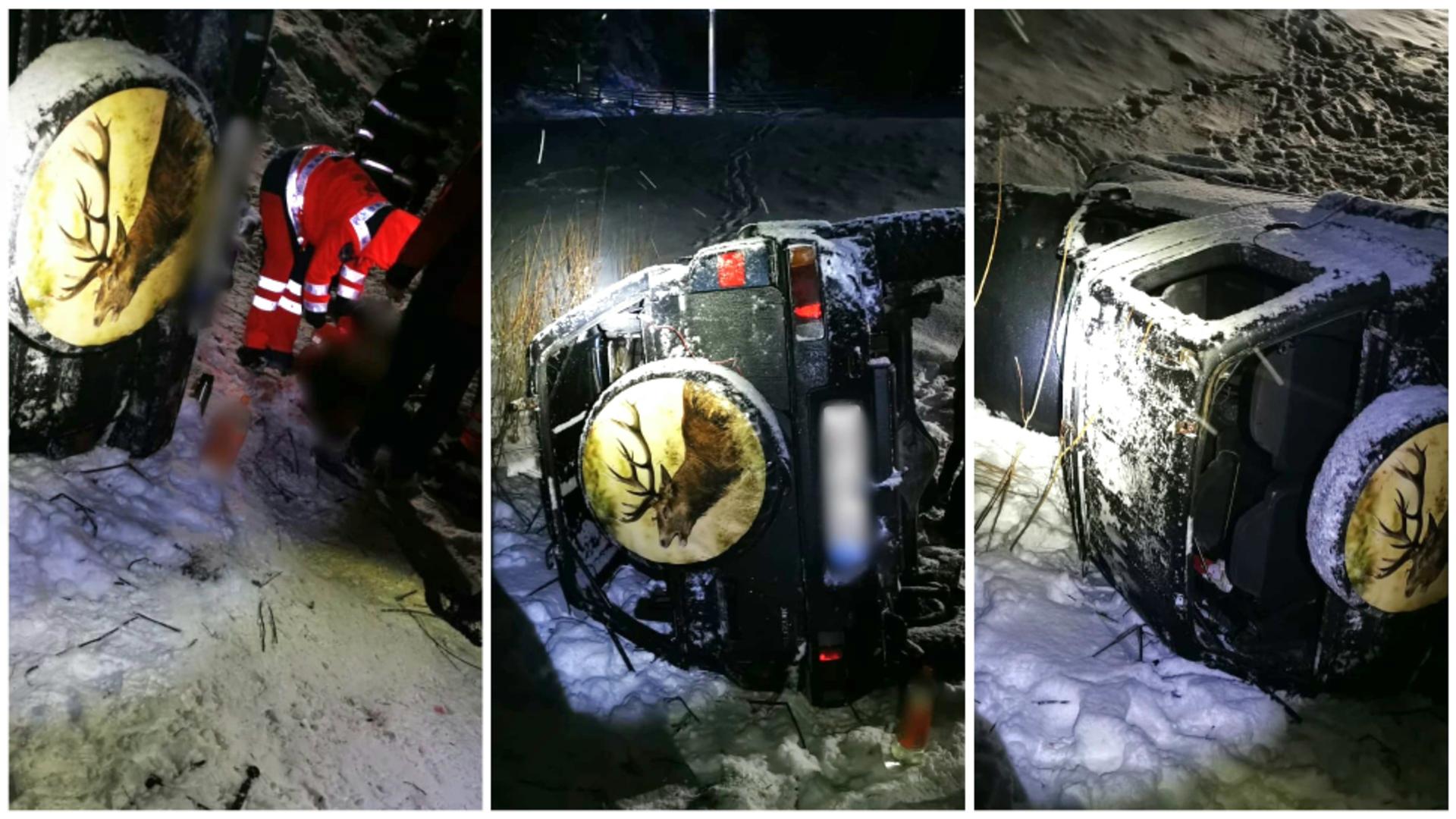 Accident șocant în Suceava: Șoferul a murit pe loc, pasagerul din dreapta a scăpat ca prin minune