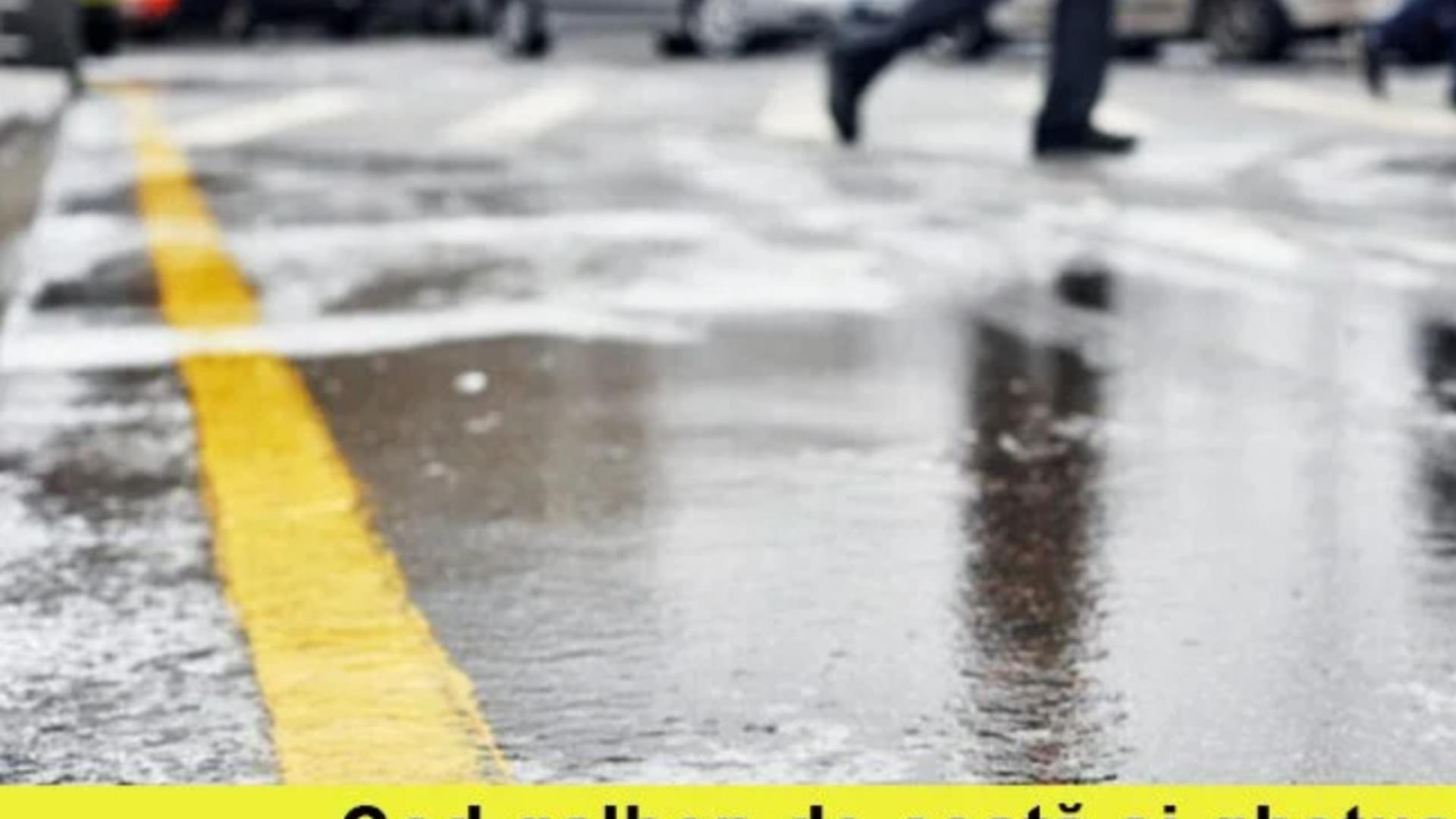 Ghețul și ceață în 15 județe.