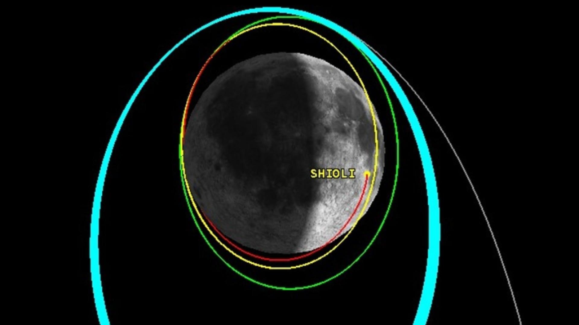 Un lander japonez a intrat pe orbita Lunii, înainte de a încerca să aselenizeze în ianuarie
