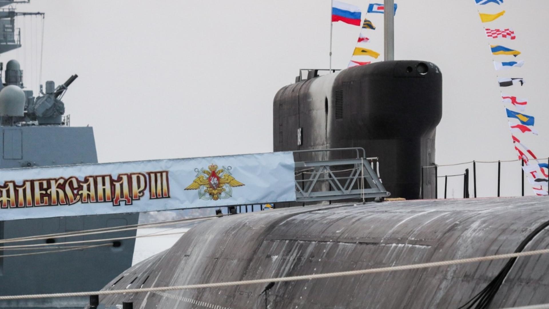 Vladimir Putin a inaugurat două noi submarine nucleare. Foto: Profimedia