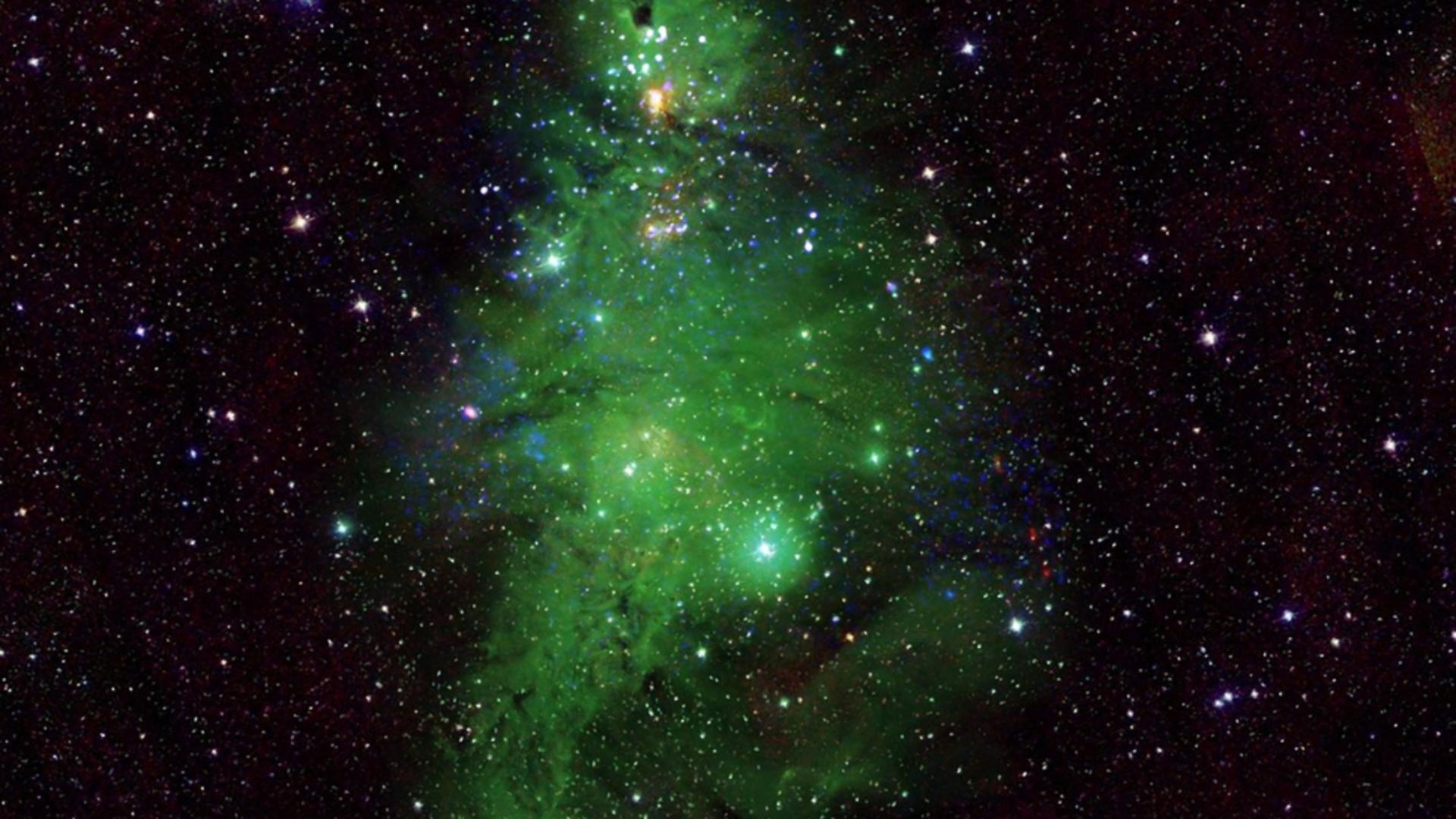 NASA a dezvăluit un adevărat „brad de Crăciun cosmic”  Foto: Profimedia