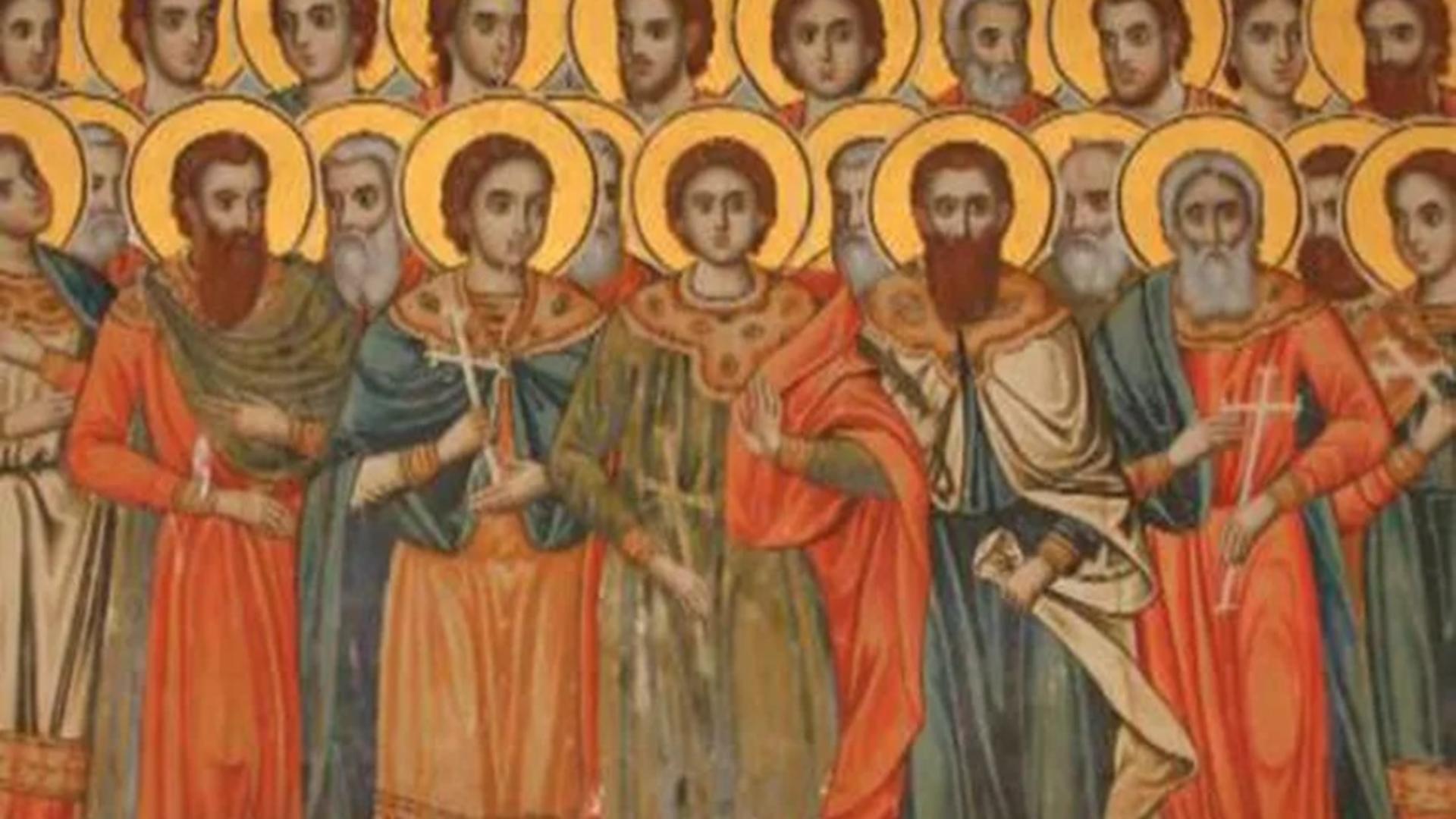 Sfinţii 10 Mucenici sunt pomeniţi în calendarul creştin ortodox în ziua de 23 decembrie