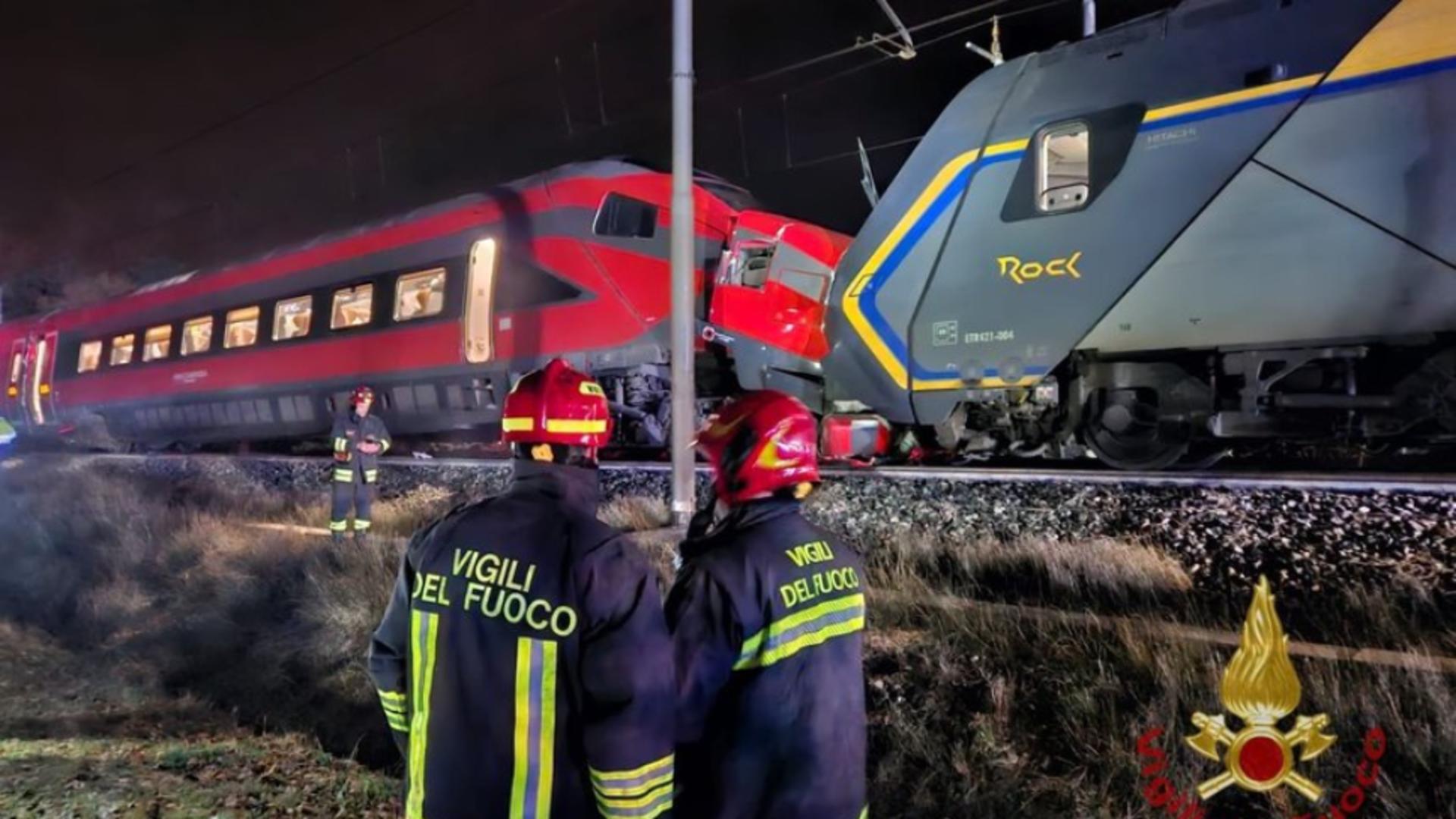 Grav accident feroviar – Două trenuri s-au ciocnit – Cel puțin 17 răniți