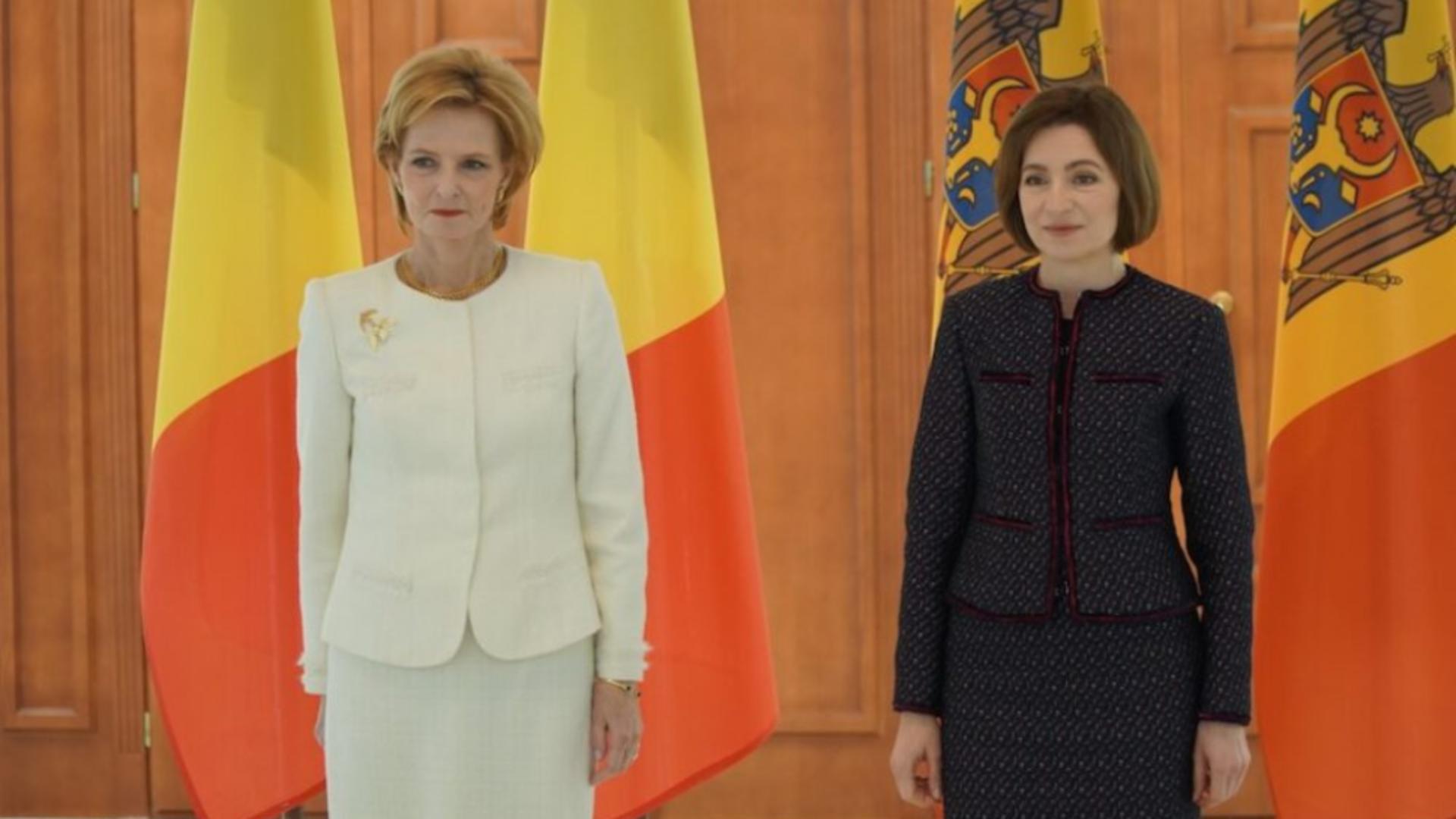 Custodele Coroanei Române, Majestatea Sa Margareta și președintele Republicii Moldova, Maia Sandu, 