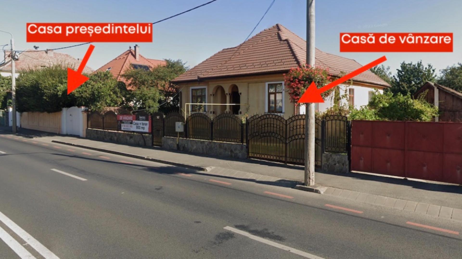 Vecinul lui Iohannis din Sibiu își vinde casa. Foto: Turnul Sfatului