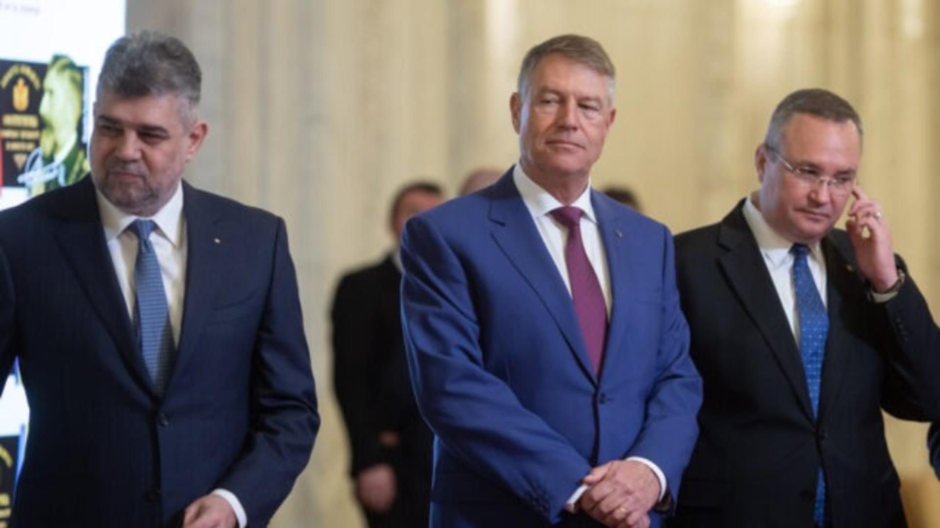 Liderii României serbează Unirea în București și la Iași