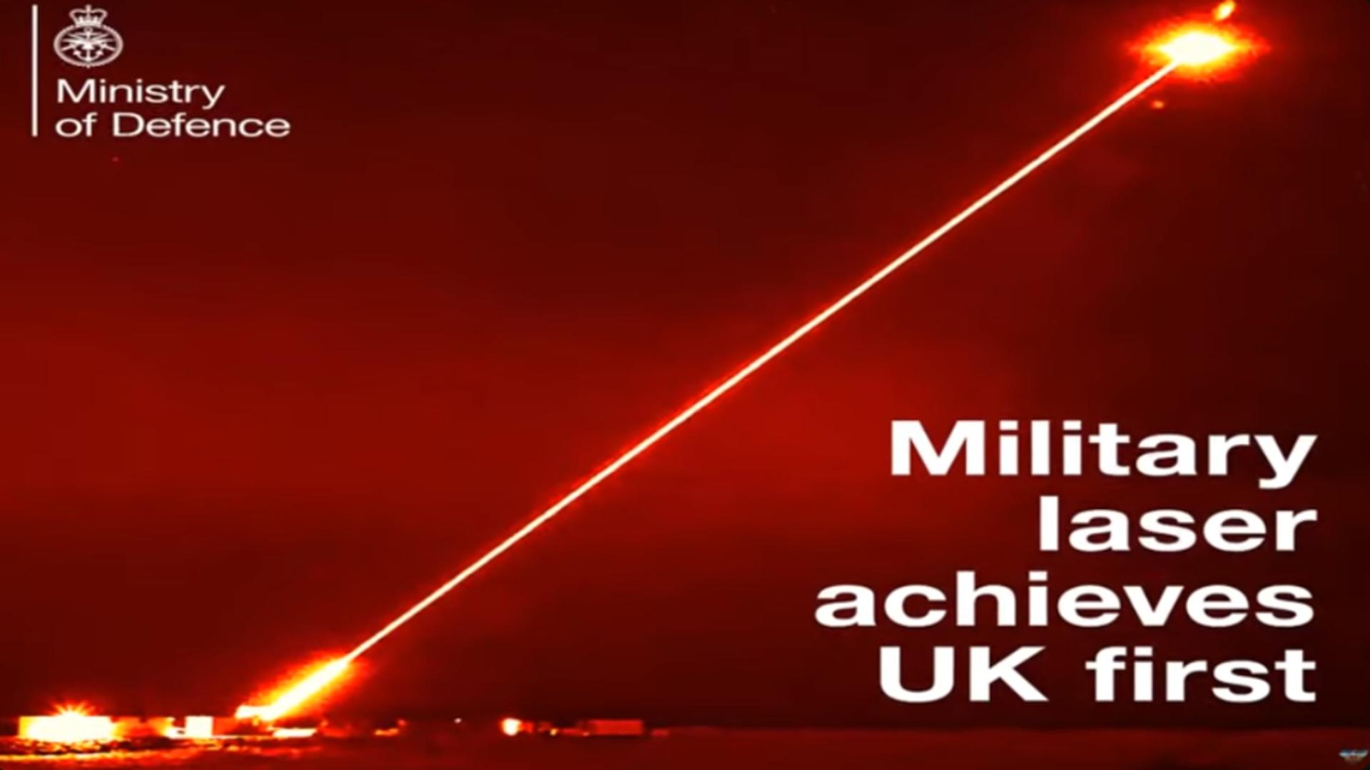 Marea Britanie a dezvăluit mega-laserul futurist care poate distruge o monedă de la o distanță de peste un kilometru