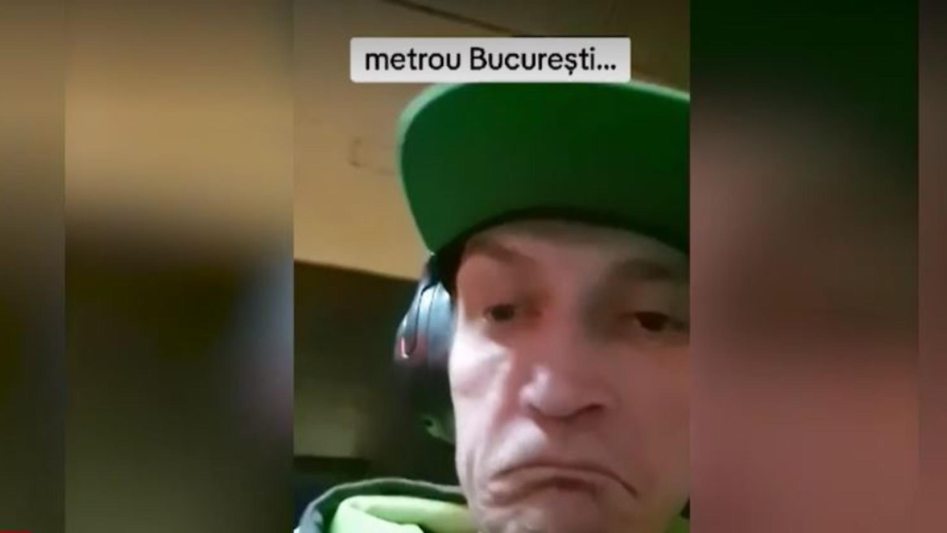 Un tânăr s-a filmat în timp ce călătorea pe cupla de la metrou, în București – VIDEO – Imagini șocante