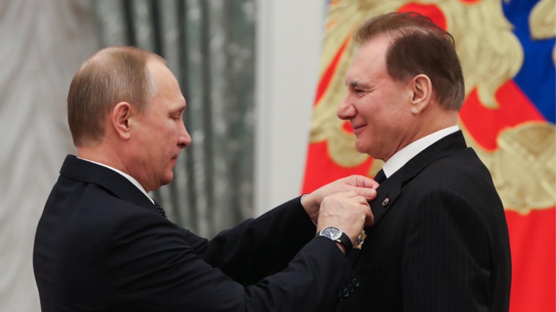 Vladimir Khavinson a fost decorat de Vladimir Putin (Profimedia)