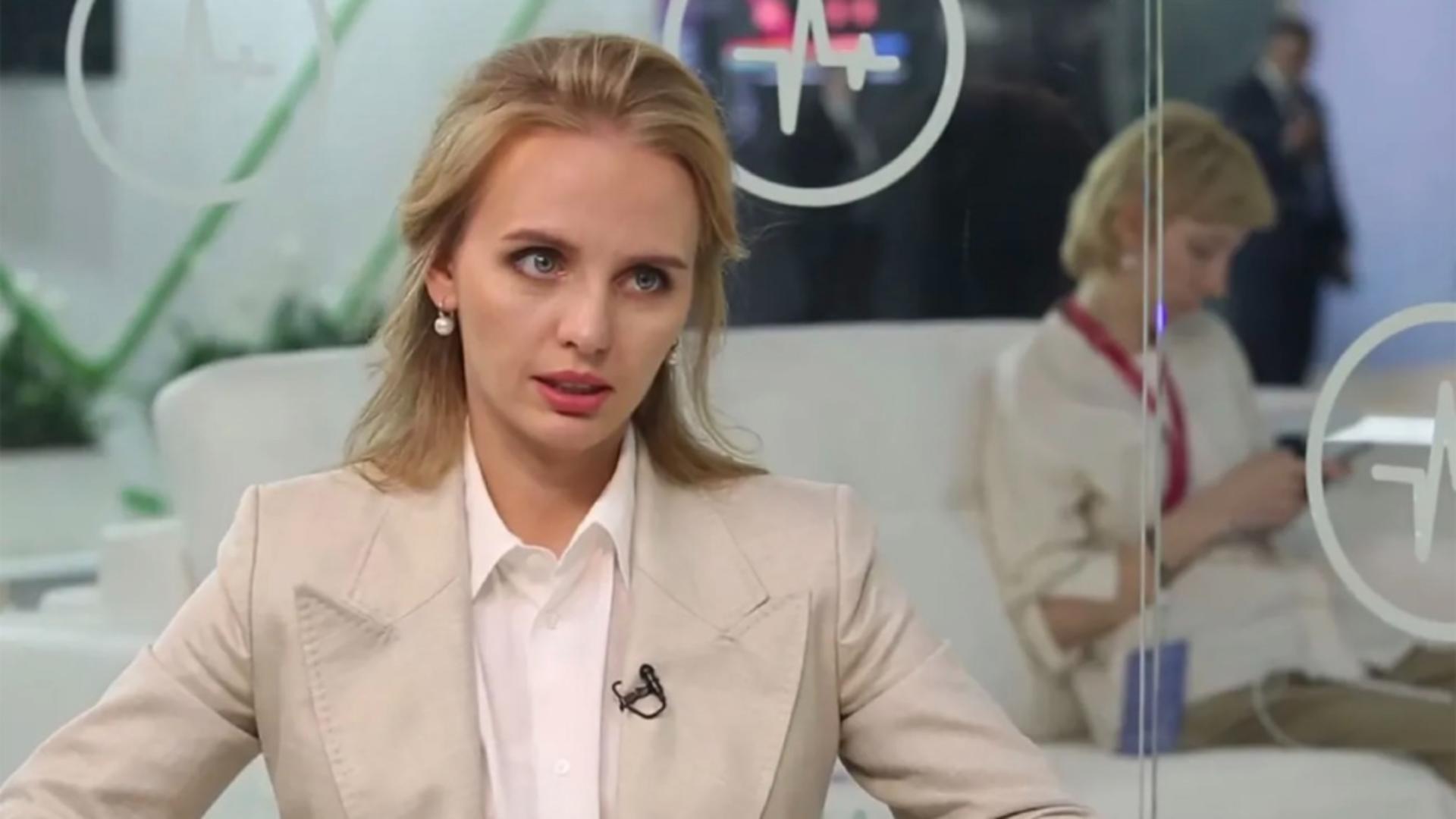 Fiica lui Putin iese la rampă cu o declarație controversată: Pentru noi, valoarea vieții umane este o valoare supremă