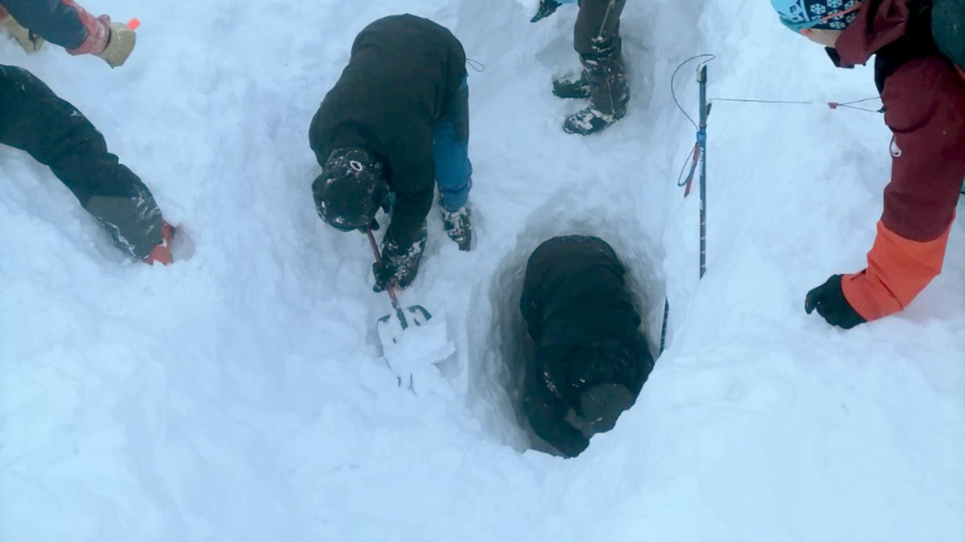 AVALANȘĂ de mari de dimensiuni la Bâlea Lac. Zăpada a îngropat corturile unor turiști – FOTO