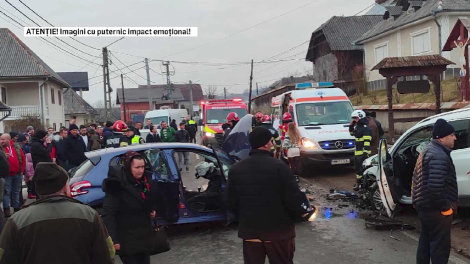 Accident grav în județul Mureș, după ce un bărbat a făcut infarct la volan
