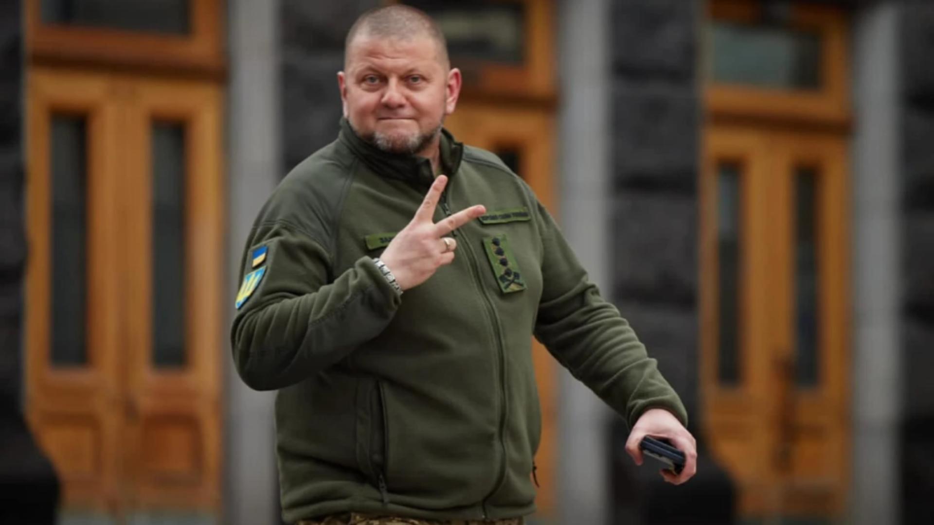 Valeri Zalujni a fost schimbat de la conducerea armatei. Foto/Arhivă